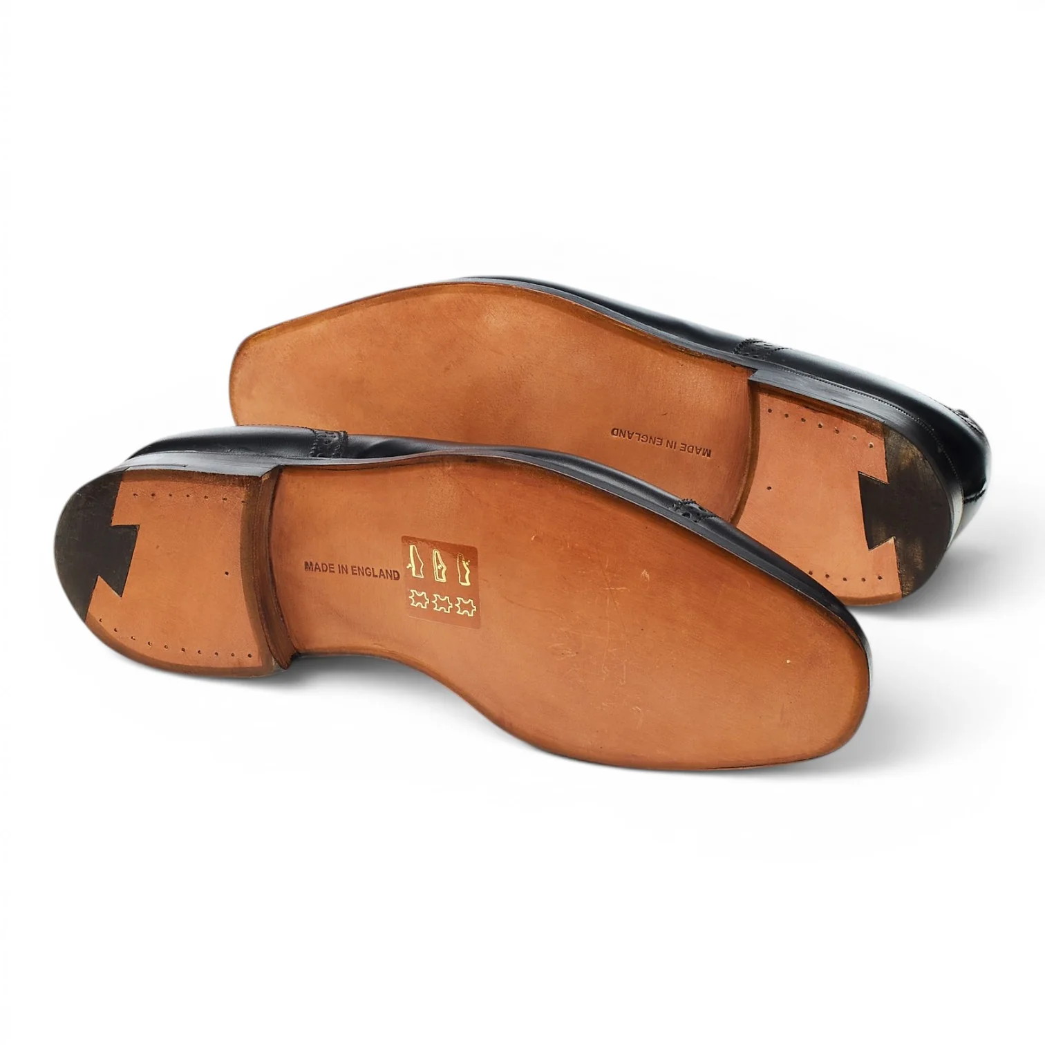 'Belgrave' Black Leather Oxford Brogues UK 7.5 - Image 5