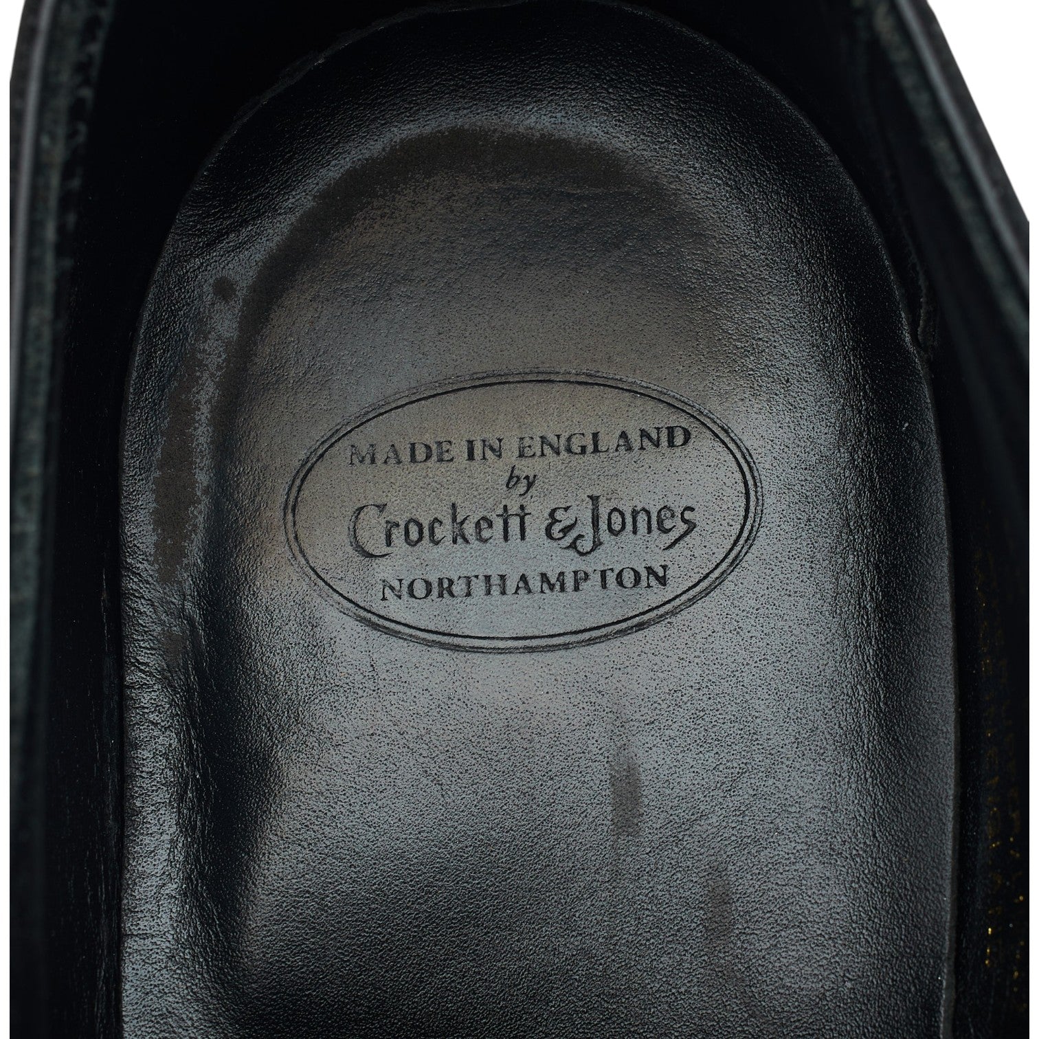 'Belgrave' Black Leather Oxford Brogues UK 9 E - Image 6