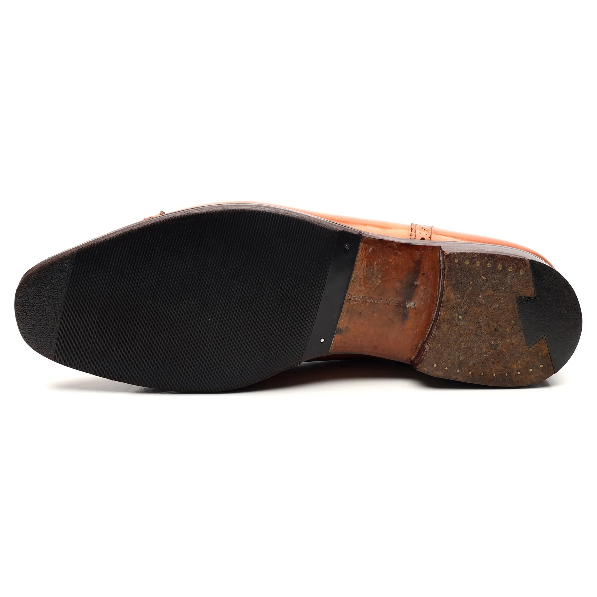 'Belgrave' Tan Brown Leather Oxford UK 8 - Image 10