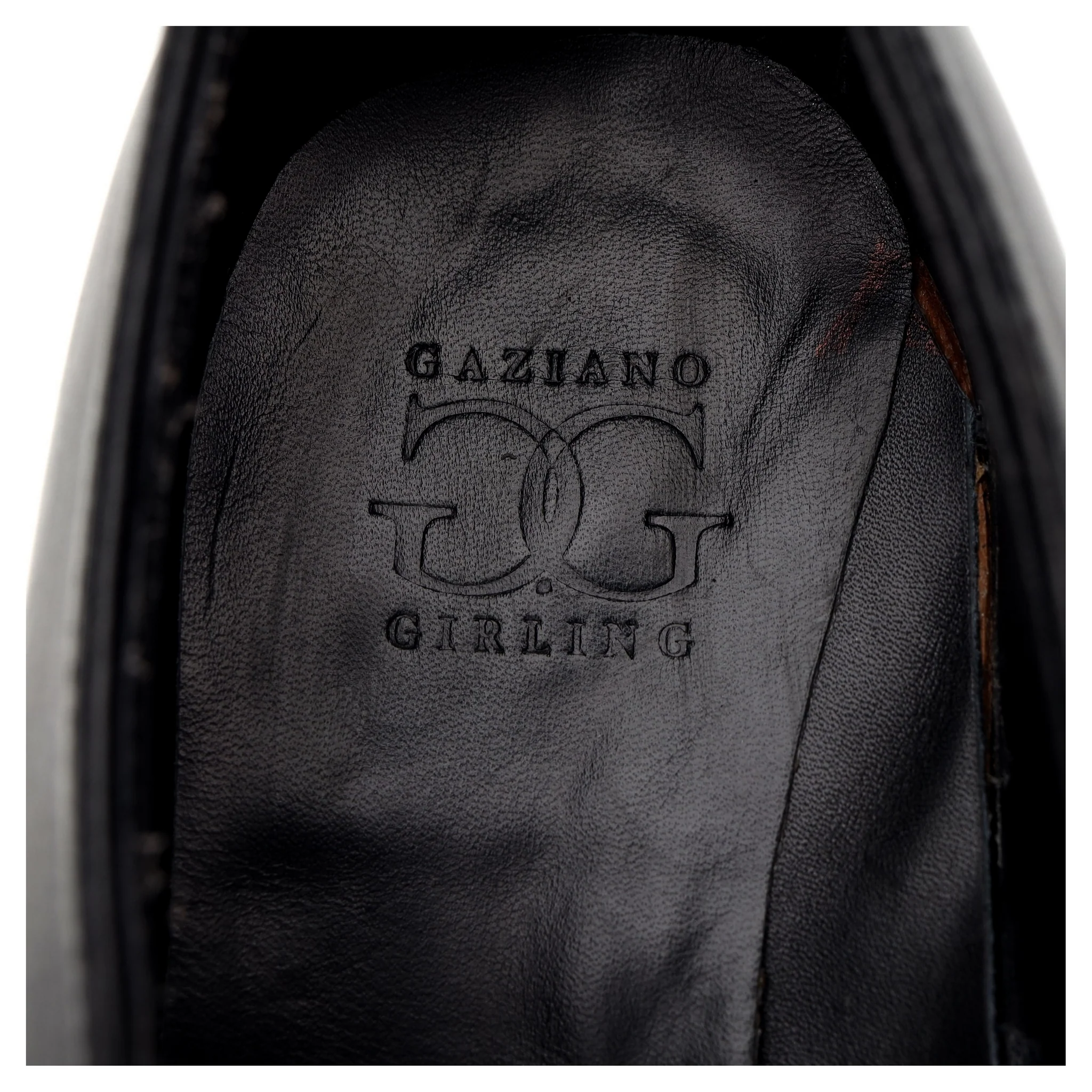 Bespoke Black Leather Saddle Oxford UK 6 / UK 6.5 E - Image 6