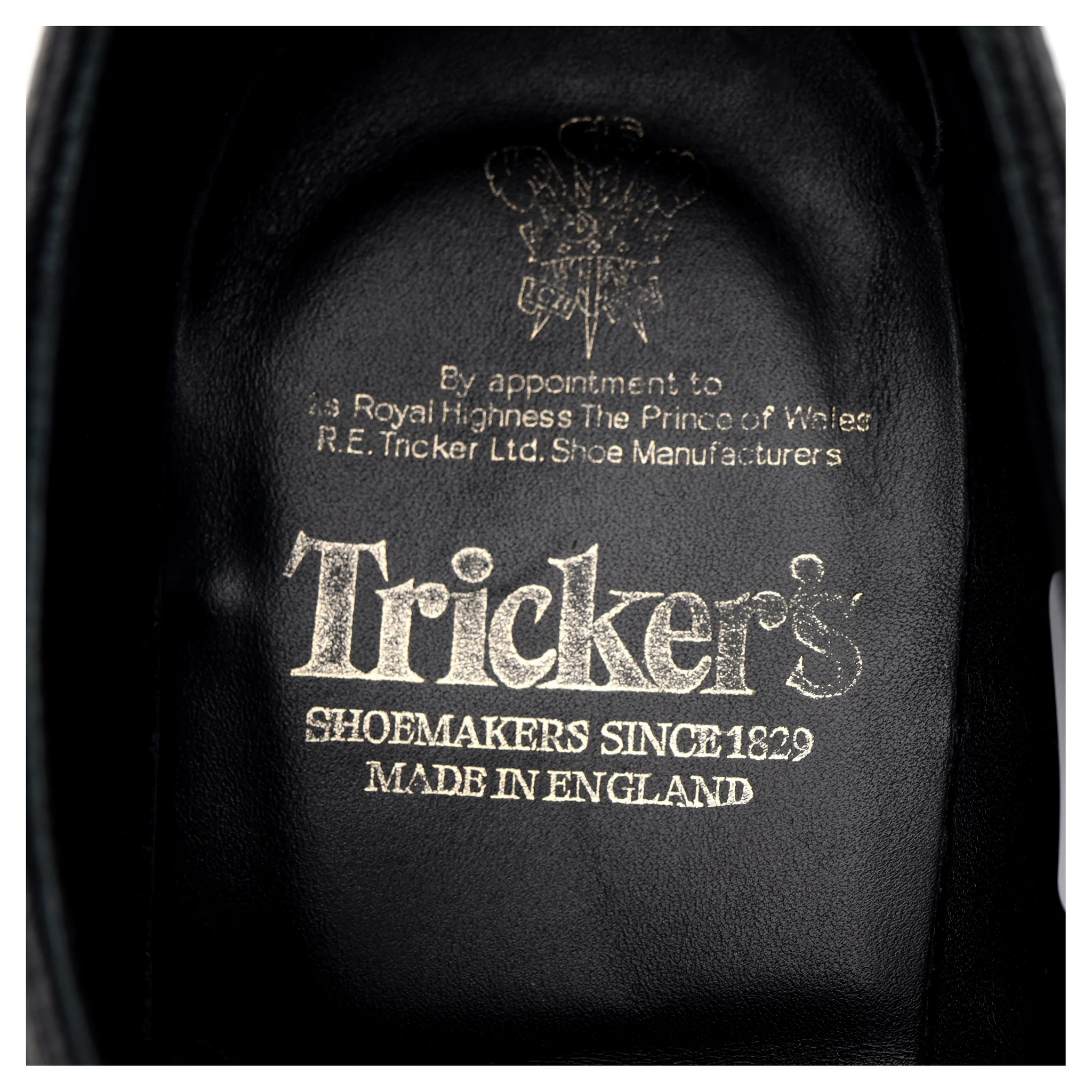 'Fenwick' Black Grain Leather Derby UK 9.5 - Image 6