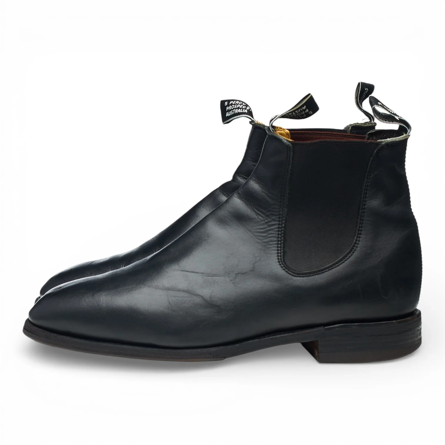 'Comfort Craftsman' Black Leather Chelsea Boots UK 10 G - Image 3