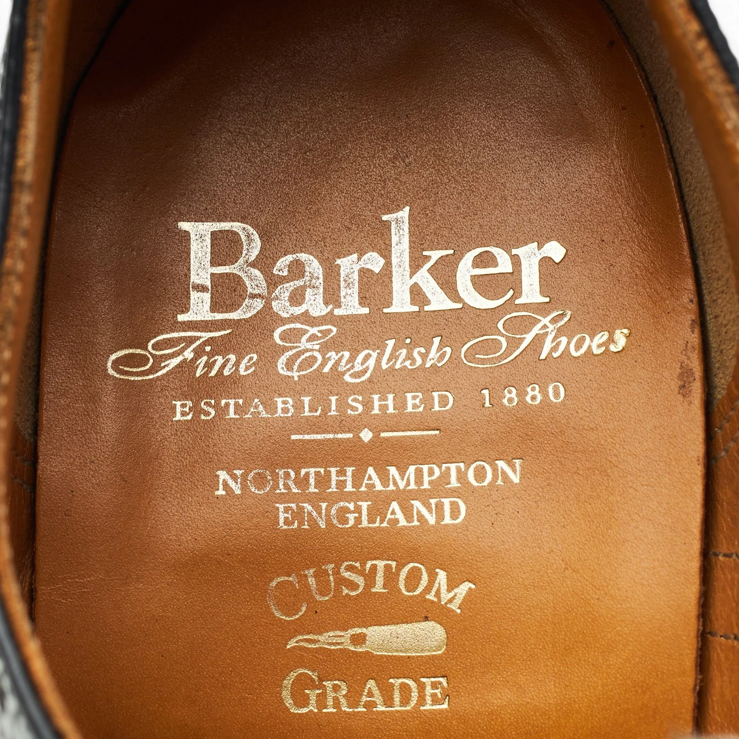 Black Leather Oxford Brogues UK 8.5 G - Image 6