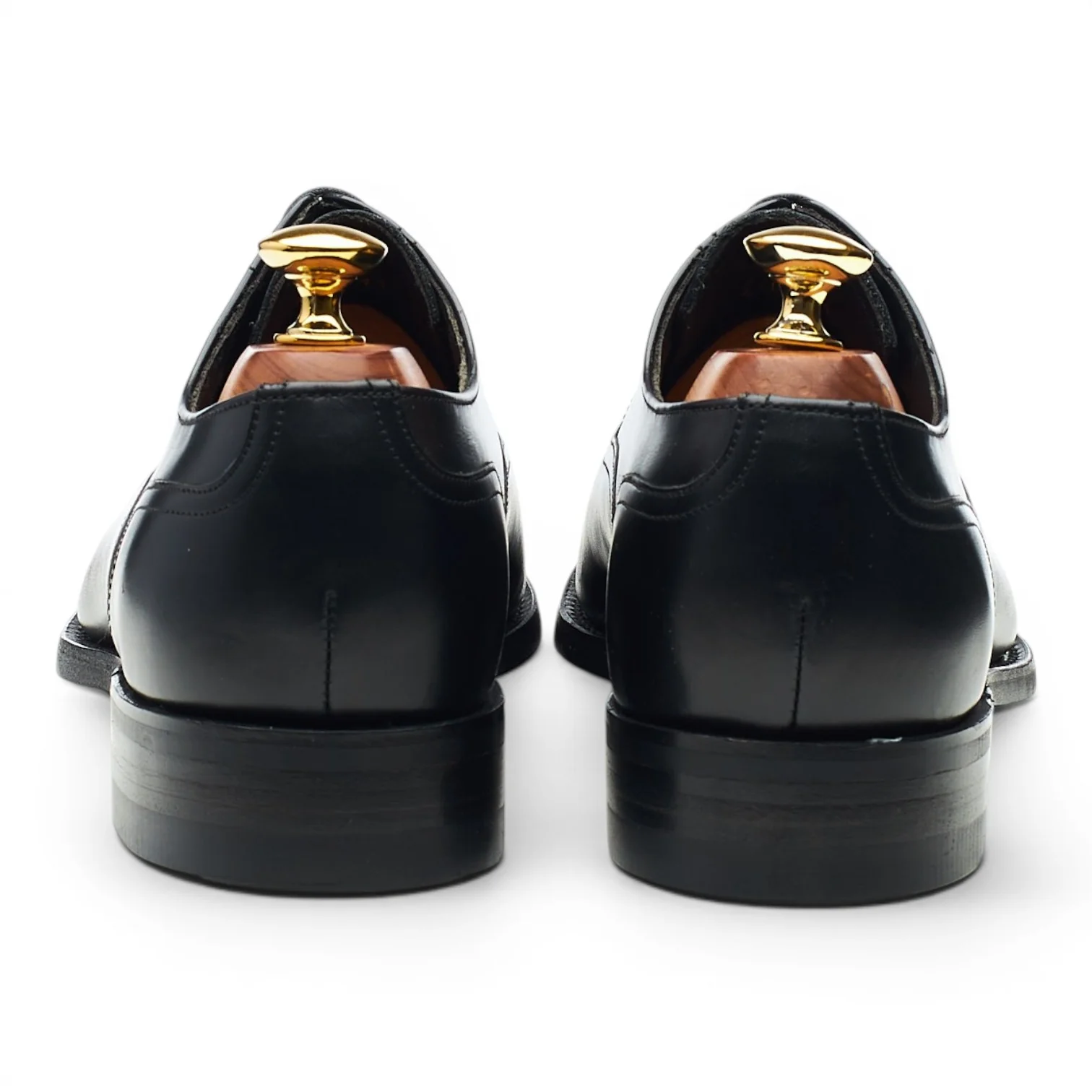 Black Leather Oxford UK 6.5 F - Image 4