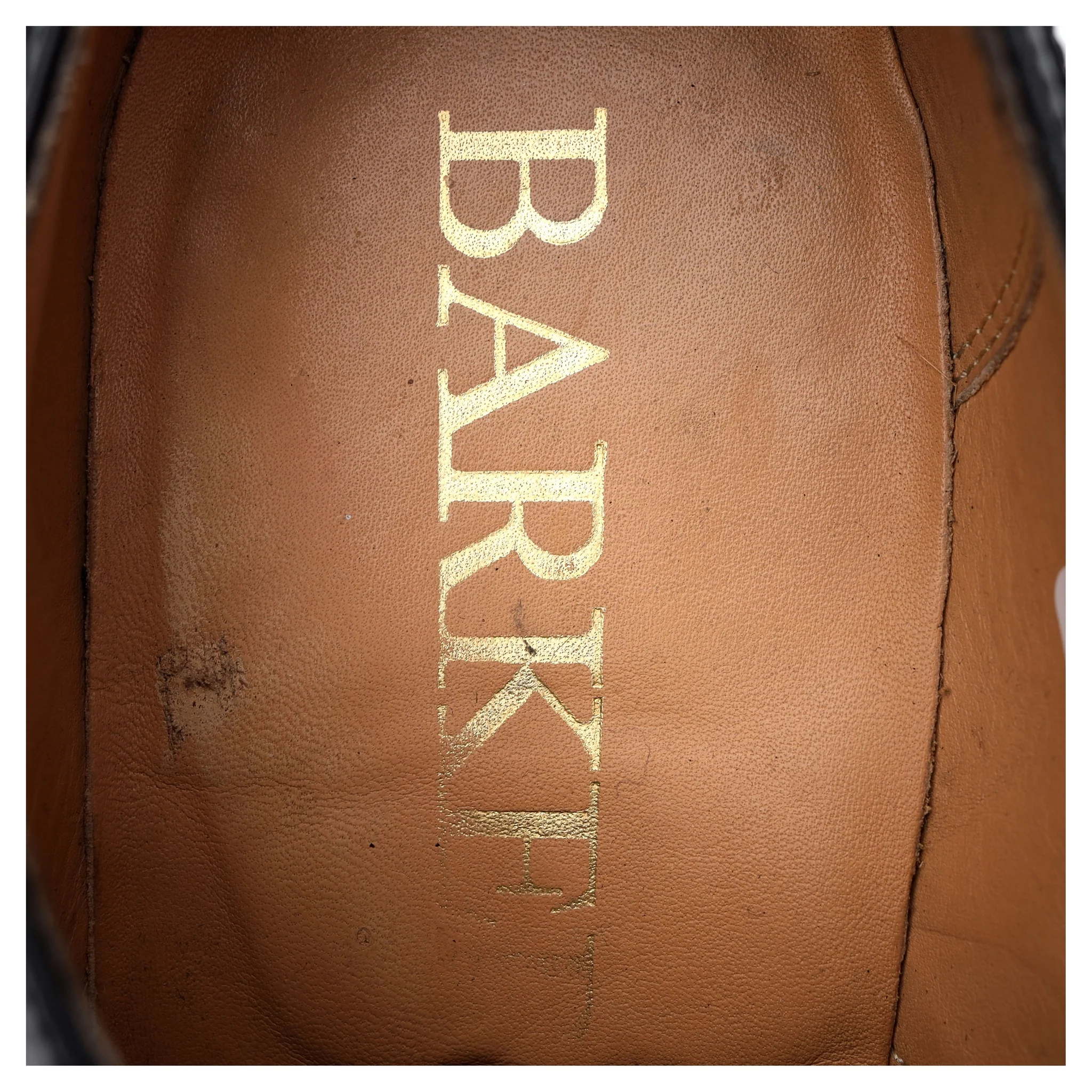 Black Leather Oxford UK 6.5 FX - Image 6
