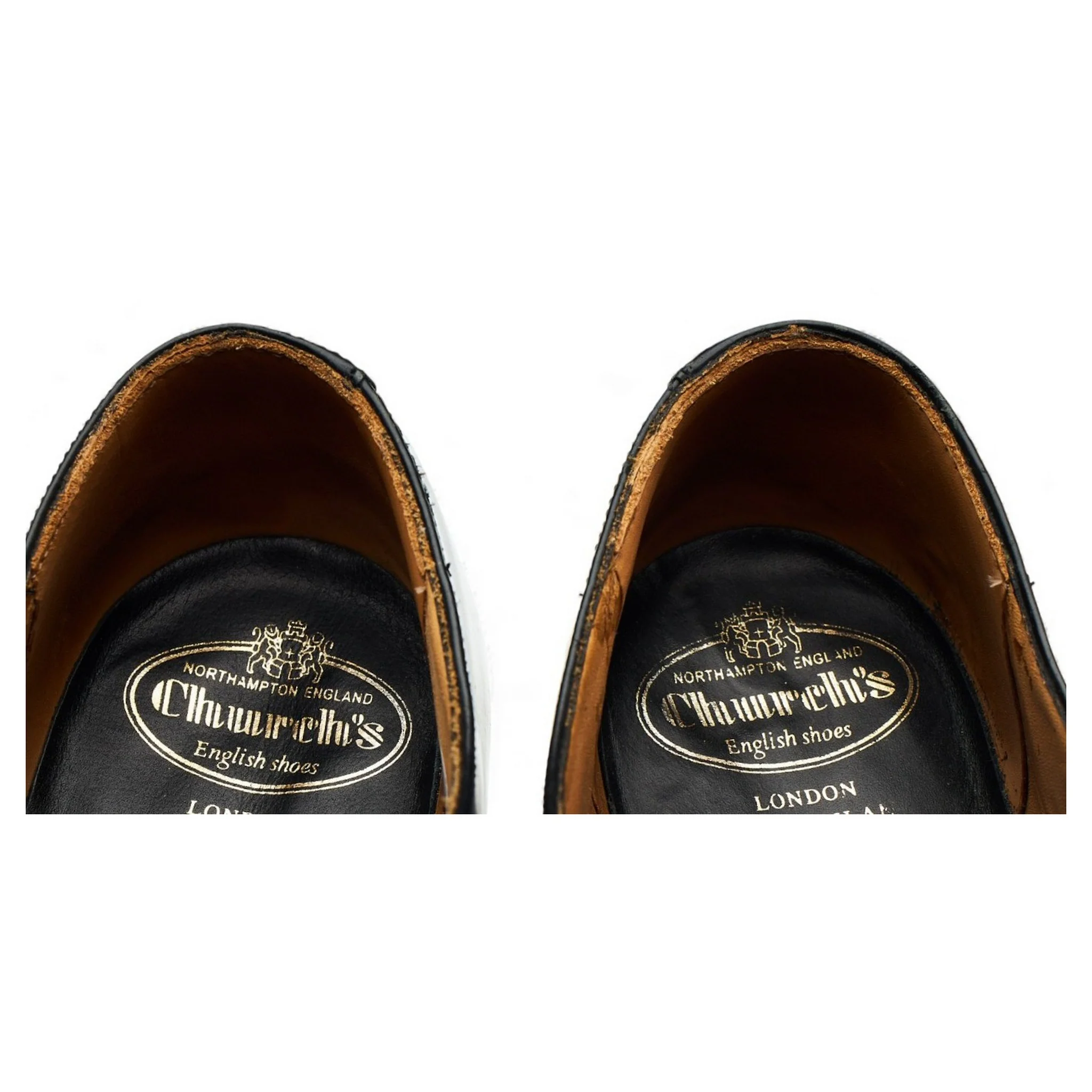 'Hong Kong' Black Leather Oxford UK 8 F - Image 8