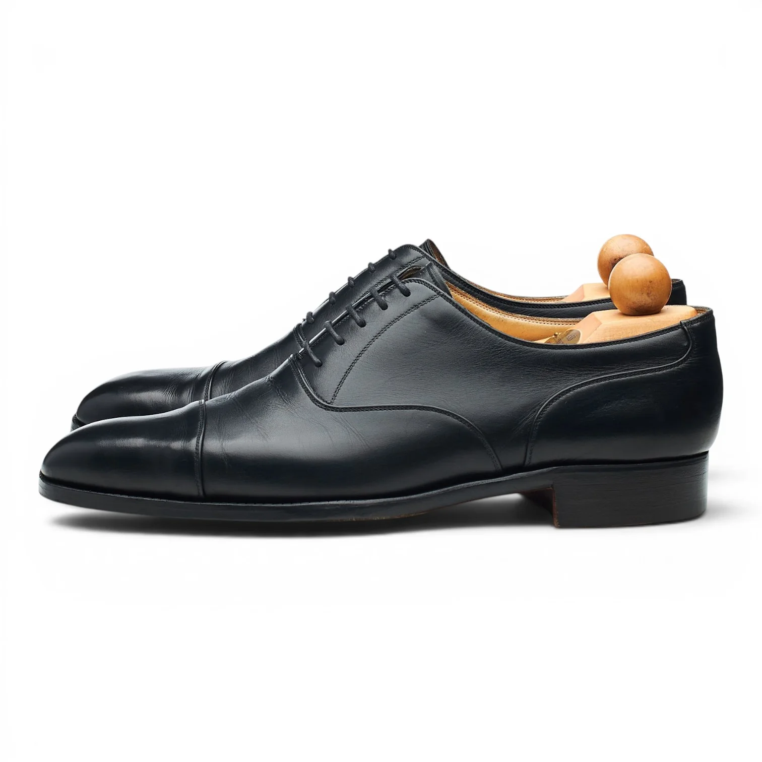 Black Leather Oxford UK 8 EU 42 - Image 3