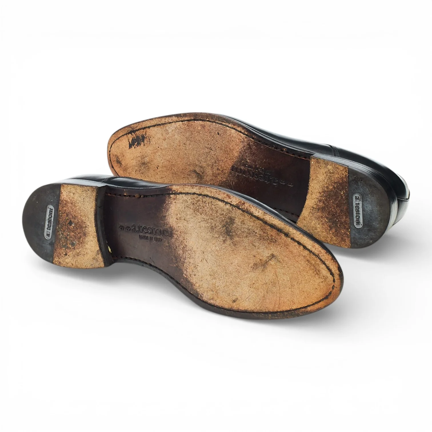 Black Leather Split Toe Derby UK 6 G - Image 5