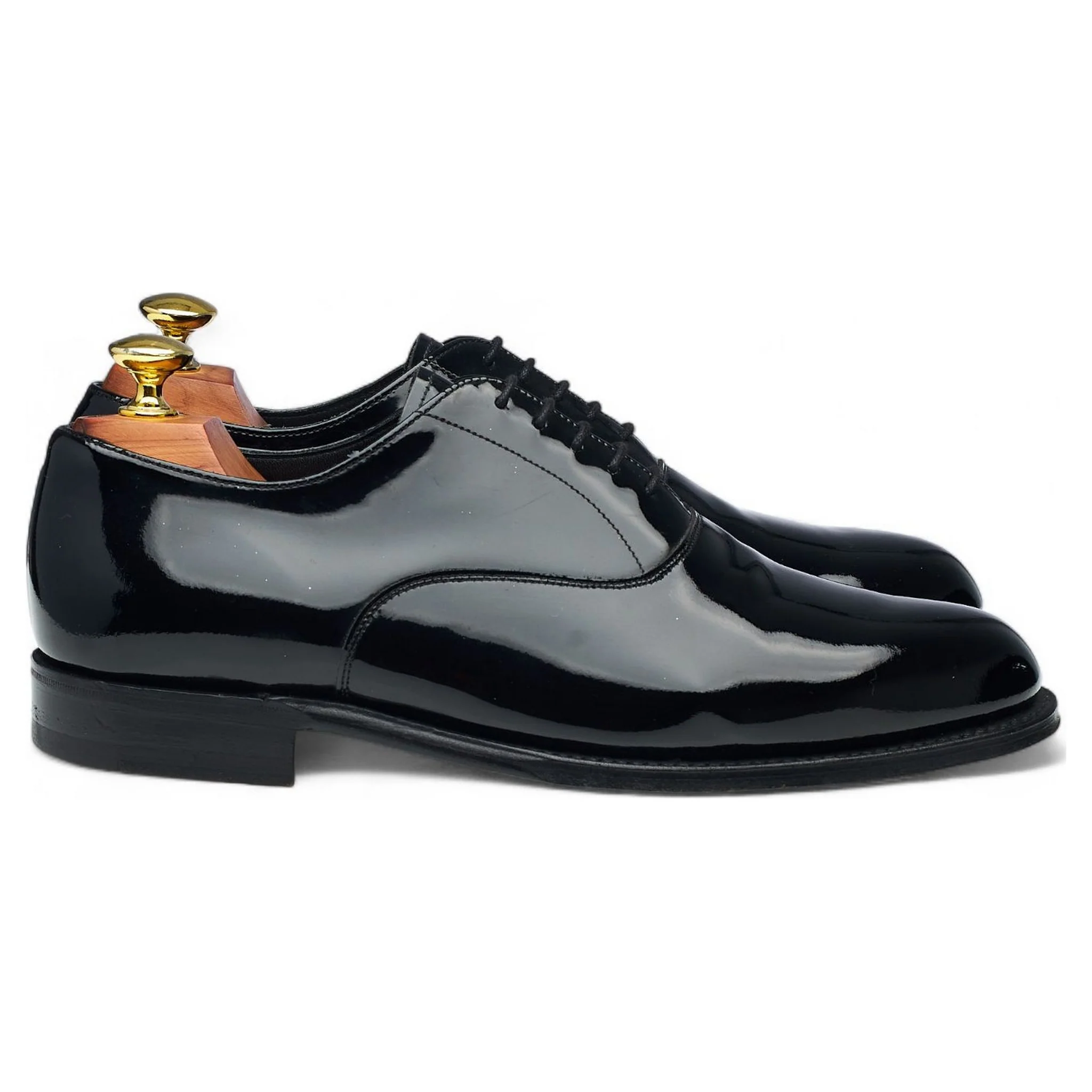 Black Patent Leather Oxford UK 7 F
