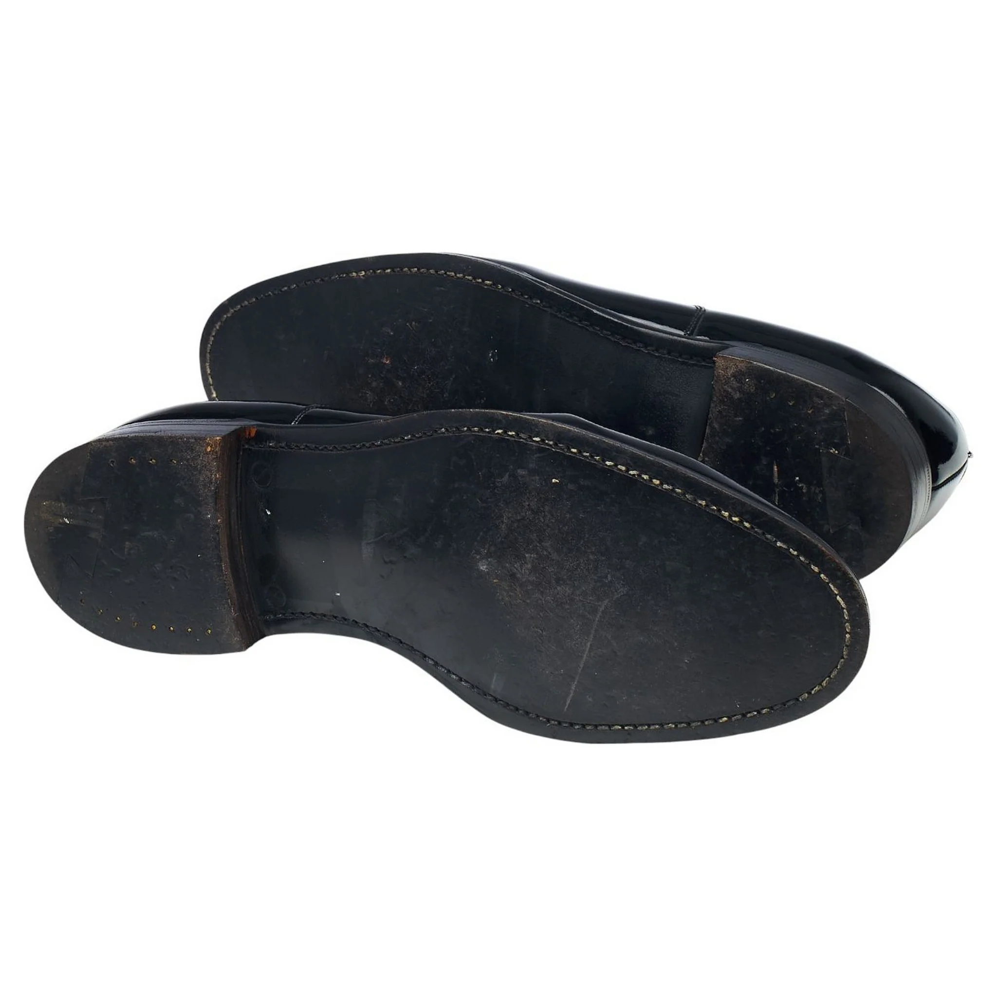 Black Patent Leather Oxford UK 7 F - Image 5