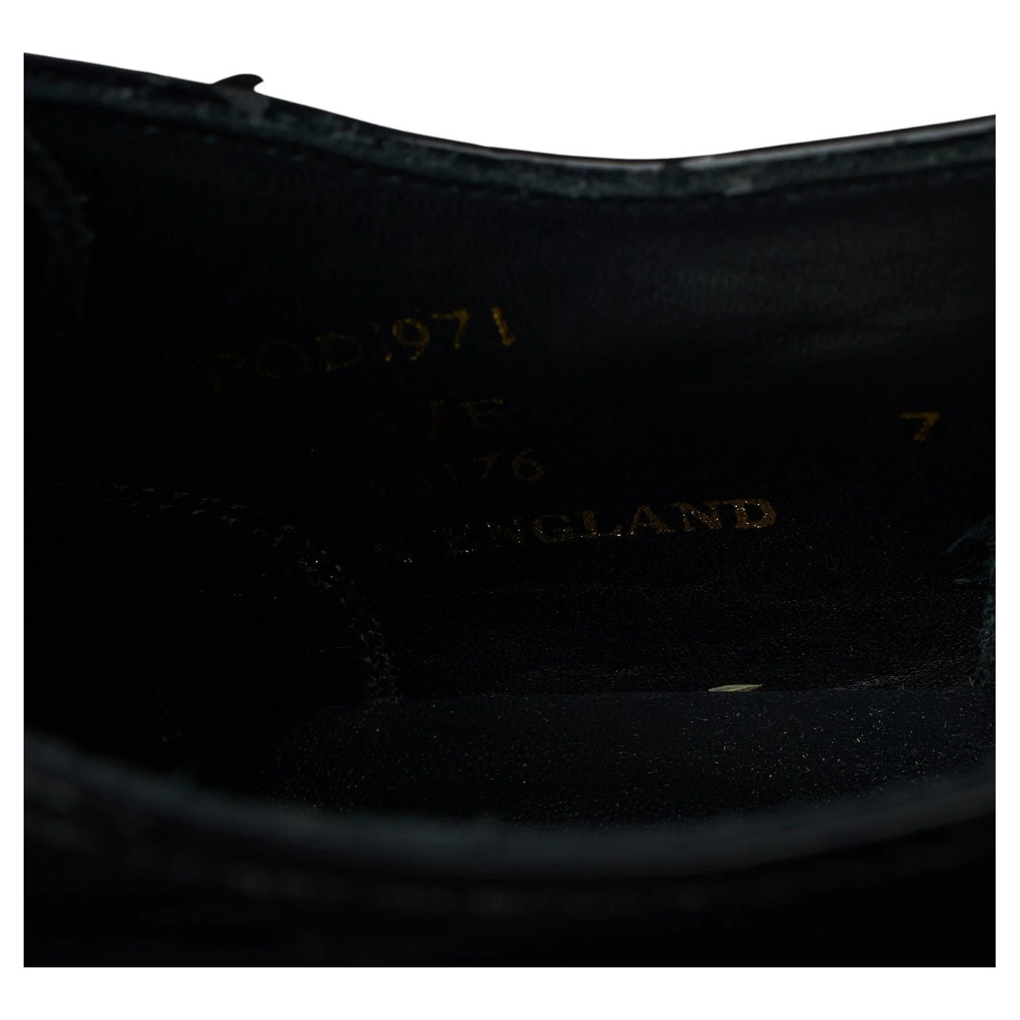 Black Patent Leather Oxford UK 7 F - Image 7