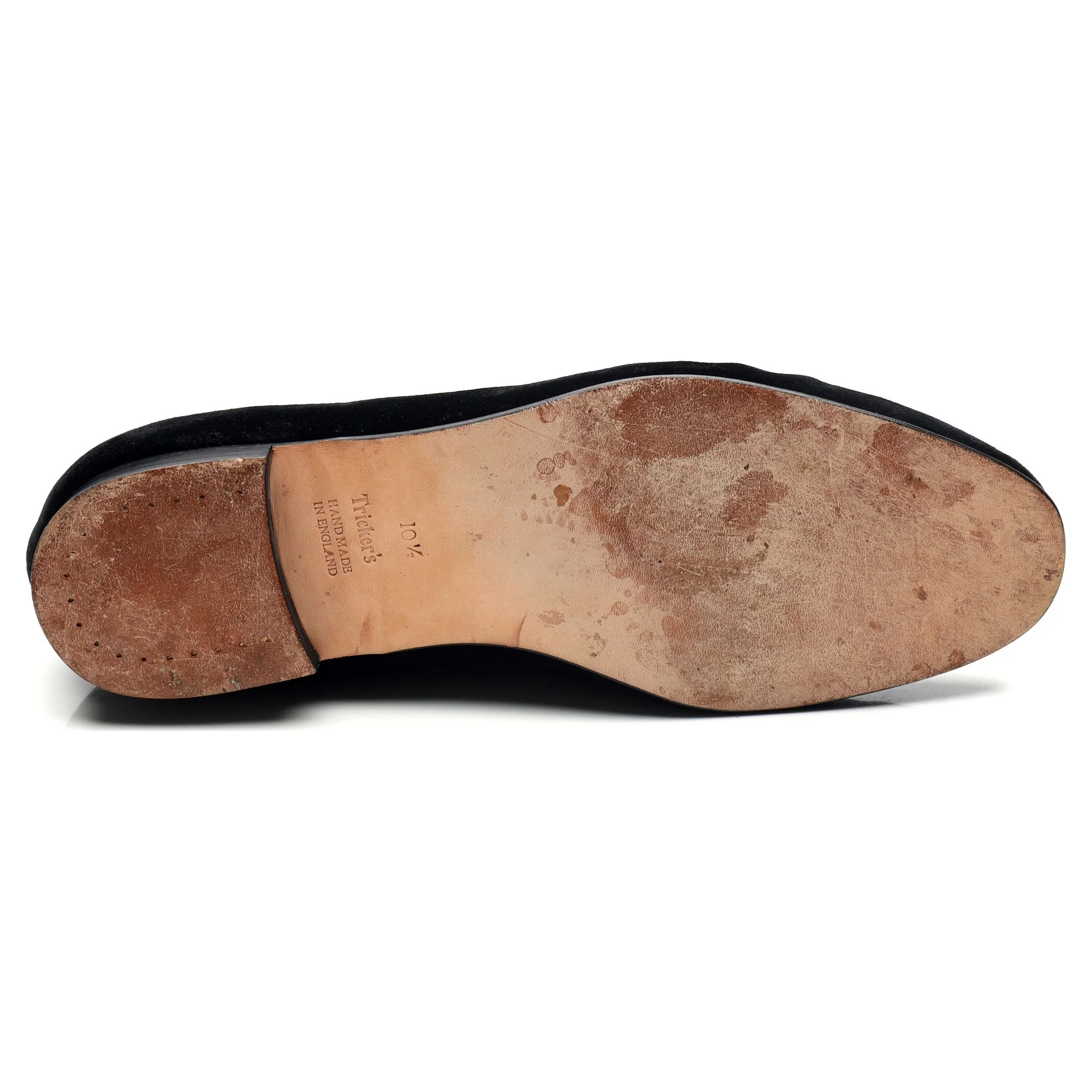'Lion' Black Velvet Slippers UK 10.5 - Image 11