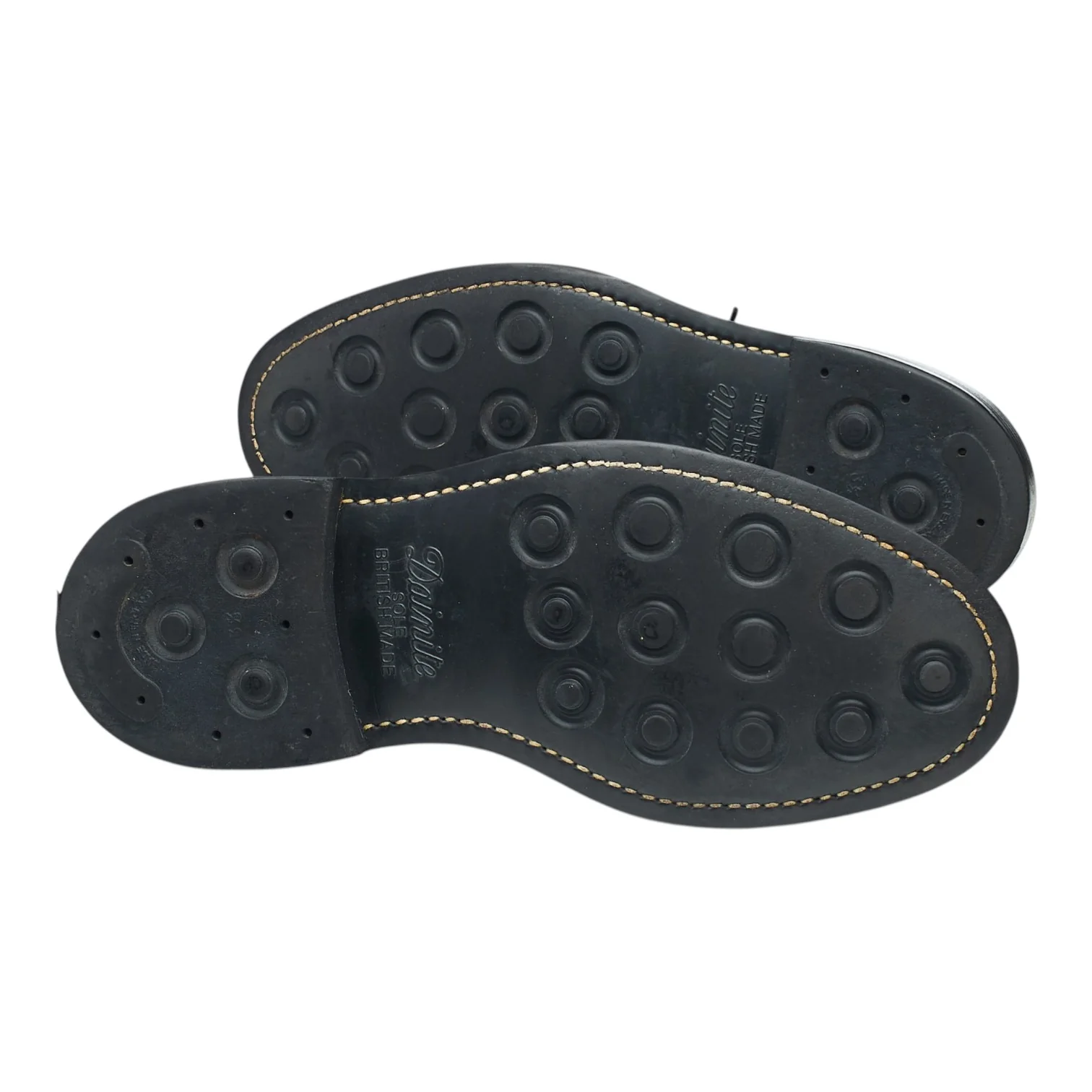 'J5798' Black Waxed Suede Derby UK 6.5 - Image 5