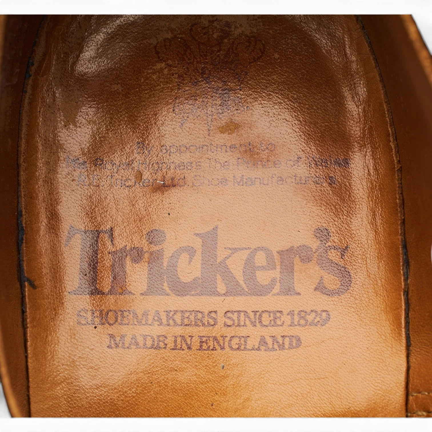 'J5798' Black Waxed Suede Derby UK 6.5 - Image 6