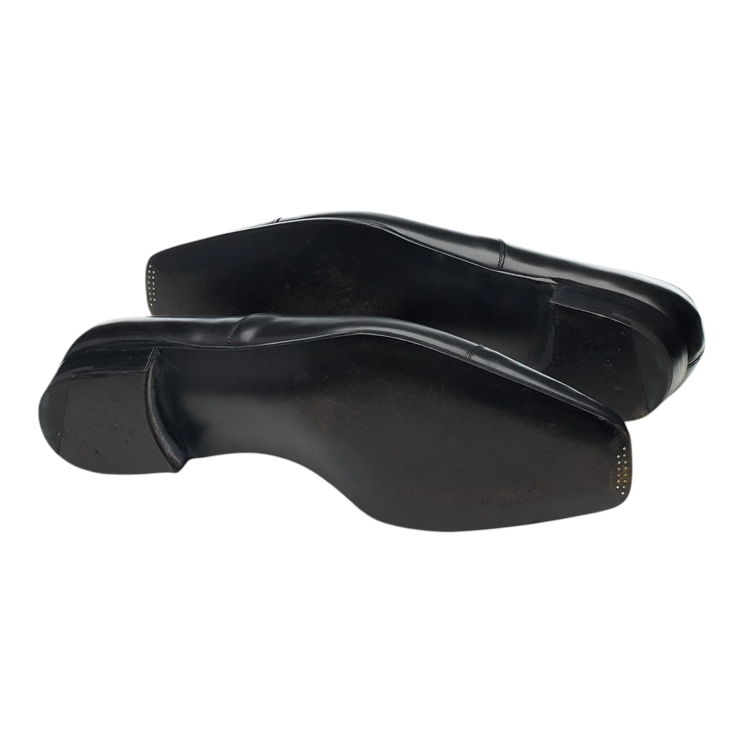 'Bodie' Black Leather Oxford UK 9.5 E - Image 6