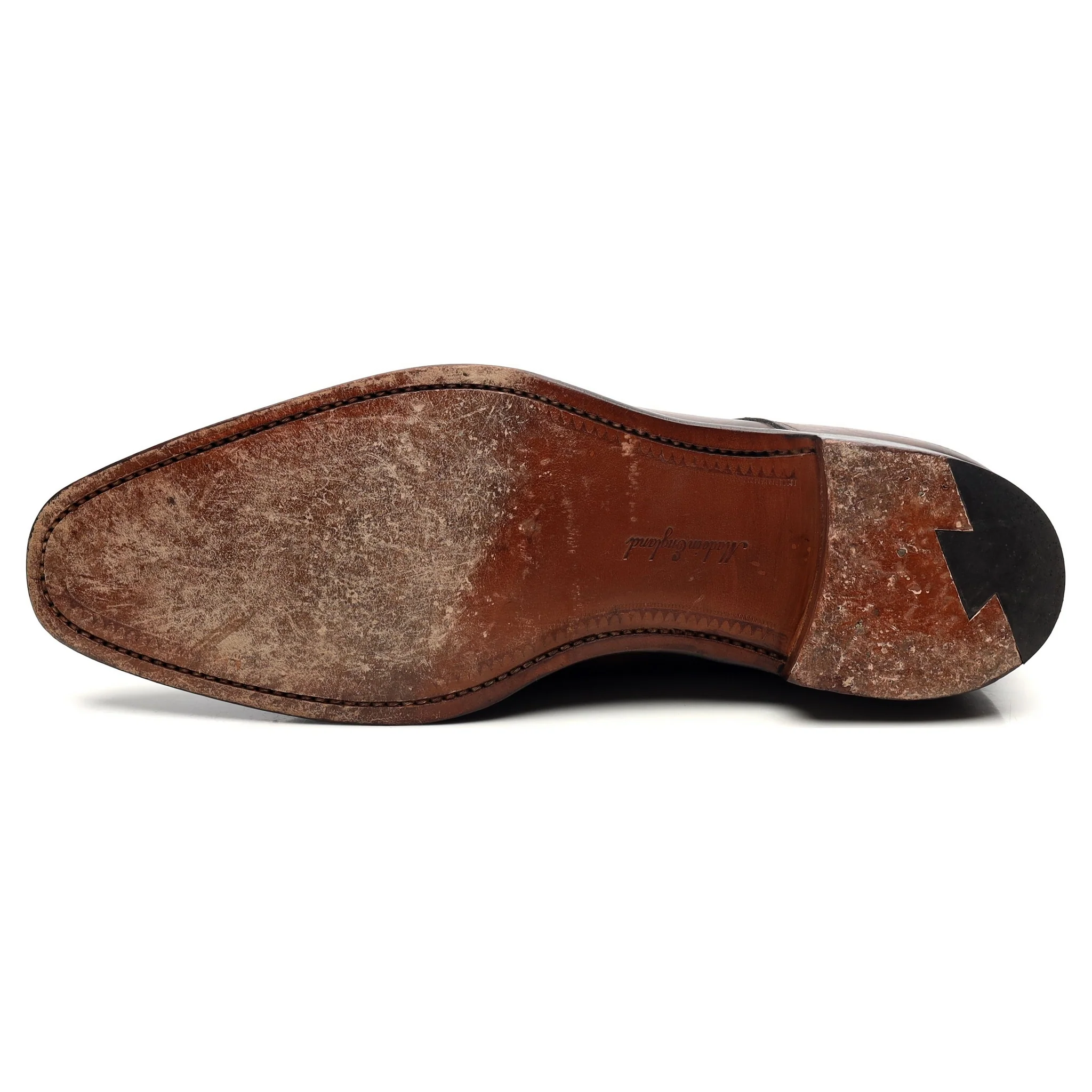 Bodileys 'Lyndon ll' Dark Brown Leather Double Monk Strap UK 8 F - Image 10