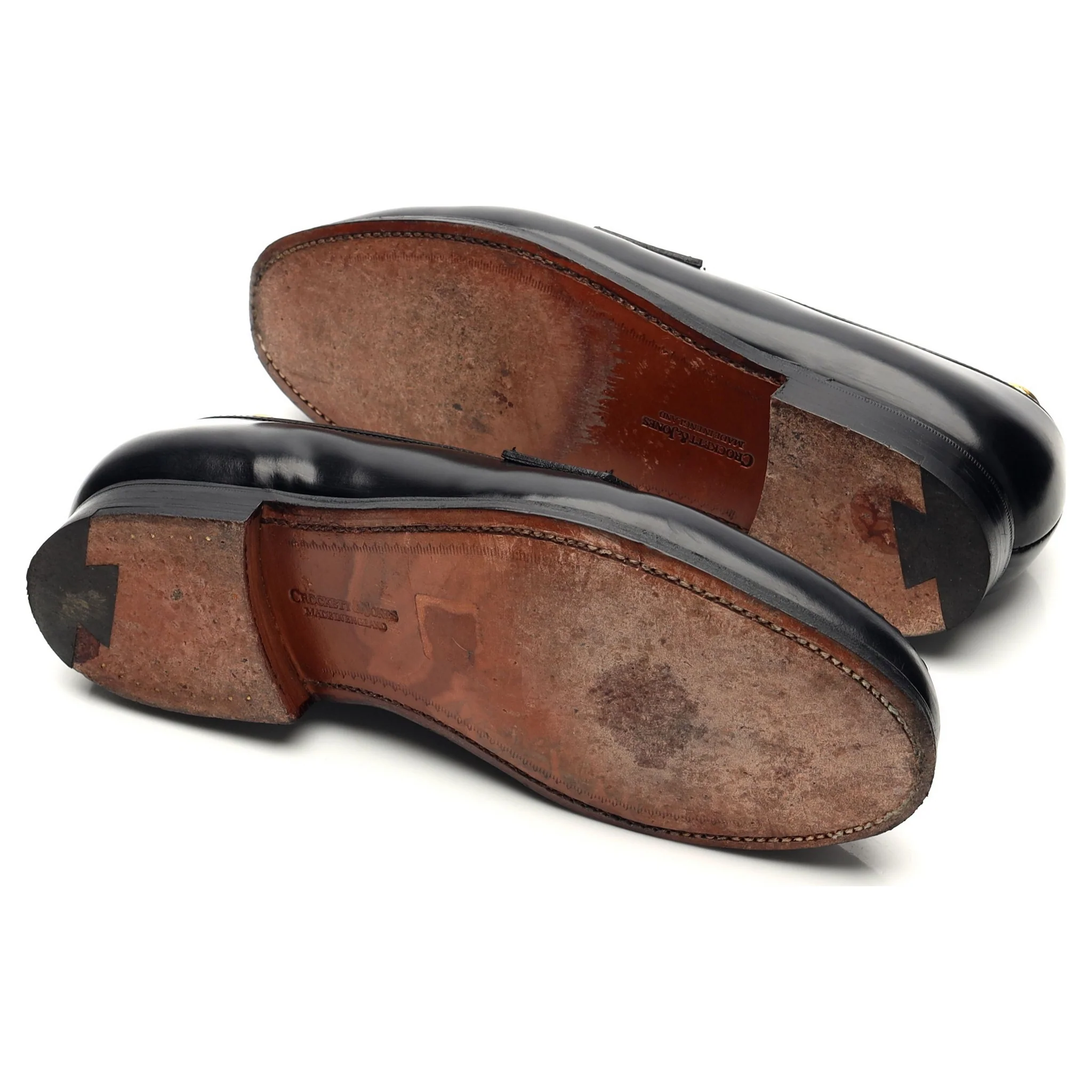 'Boston' Black Leather Loafers UK 6 G - Image 5