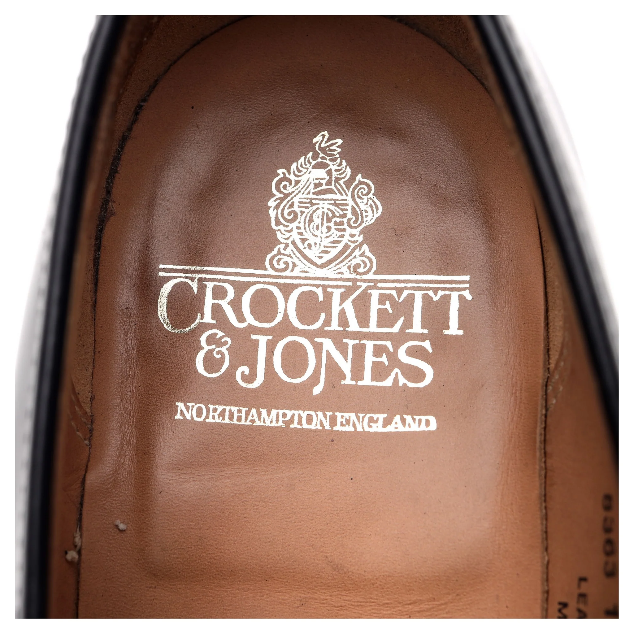'Boston' Black Leather Loafers UK 6 G - Image 6