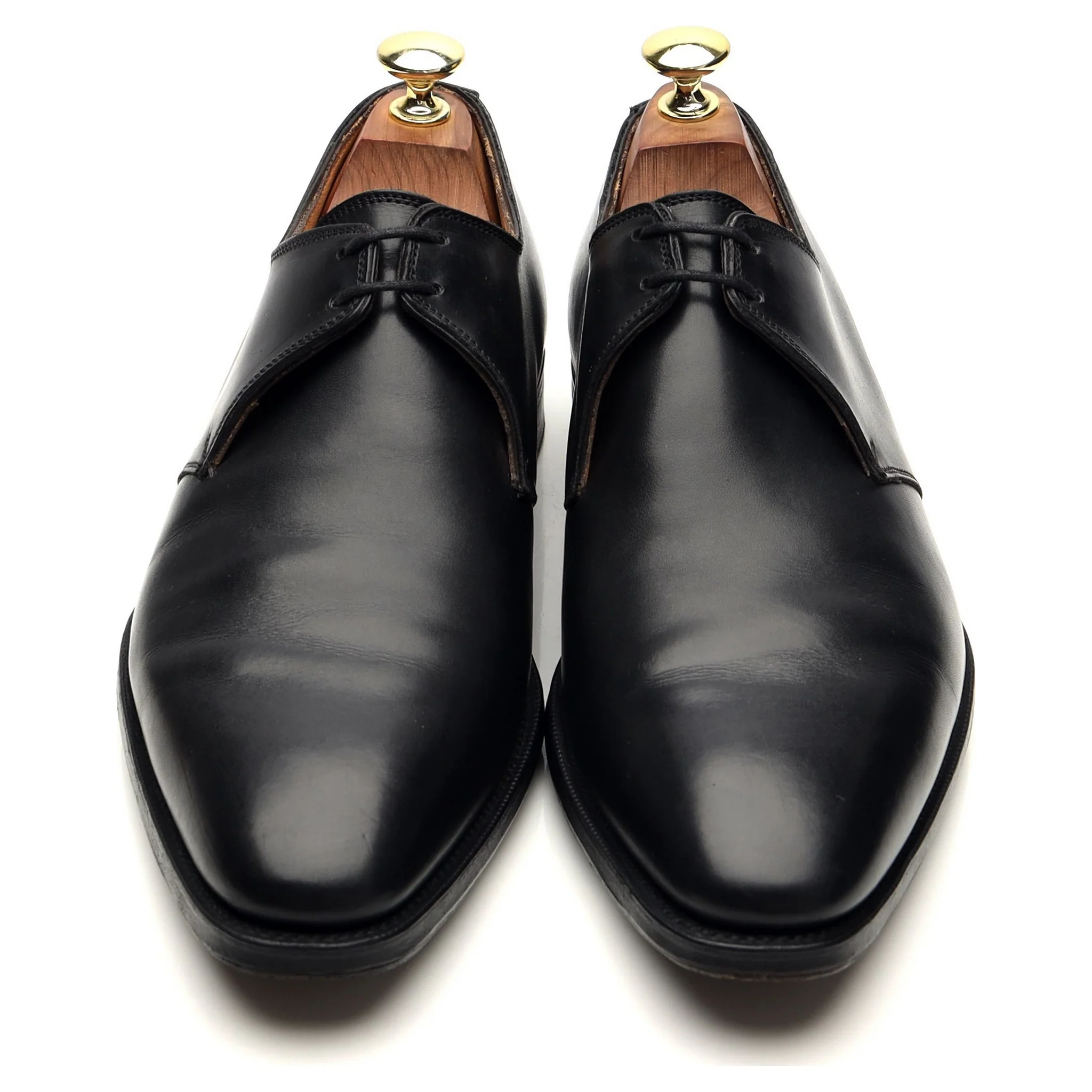 'Bourne' Black Leather Derby UK 7.5 F - Image 2