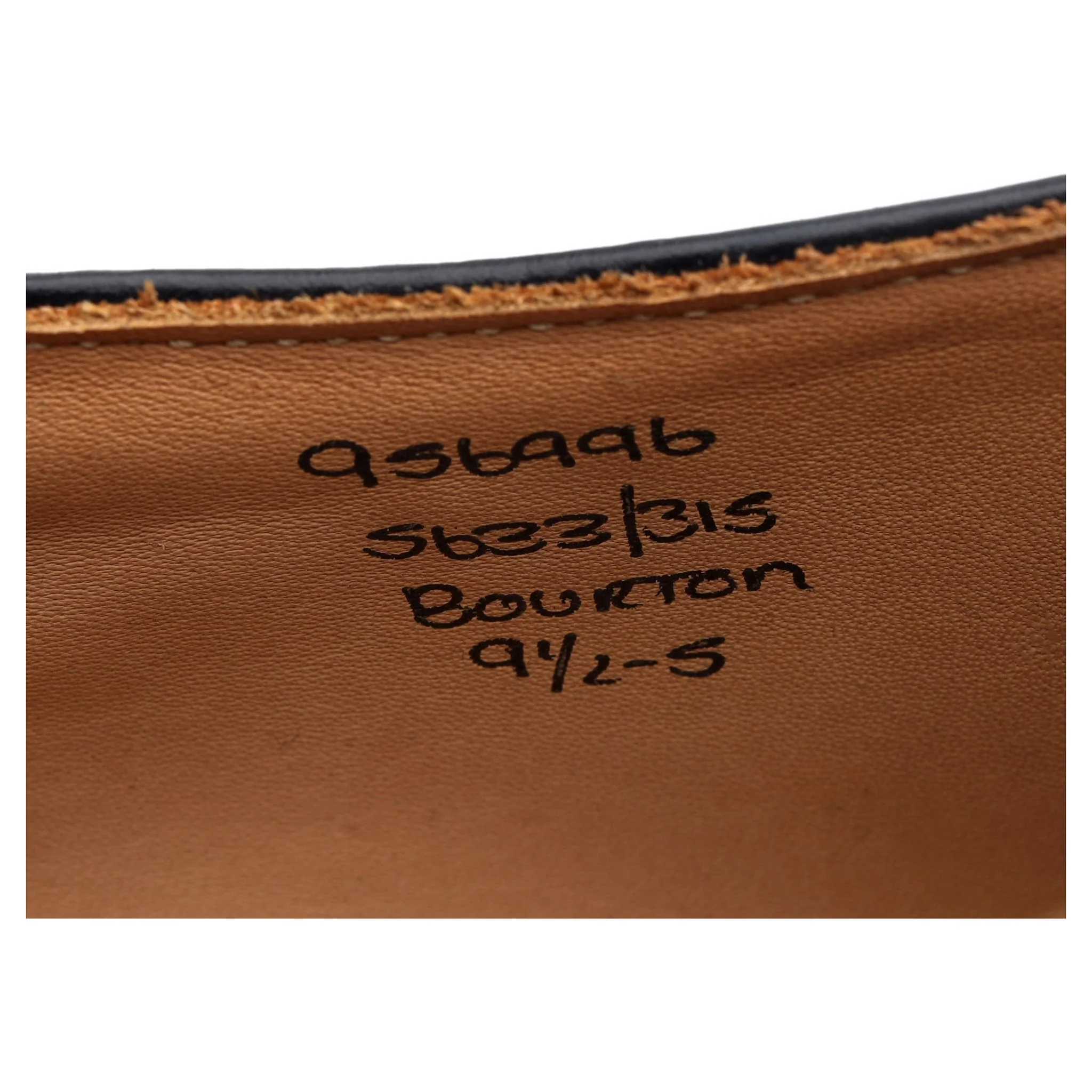 Kafka 'Bourton' Black Leather Derby Brogues UK 9.5 - Image 13
