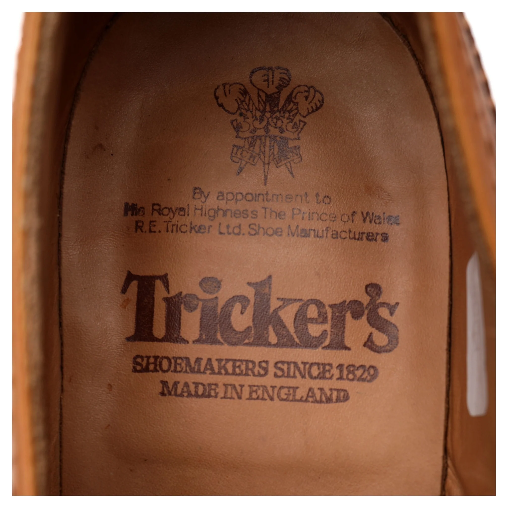 'Bourton' Tan Brown Leather Derby Brogues UK 9.5 - Image 12