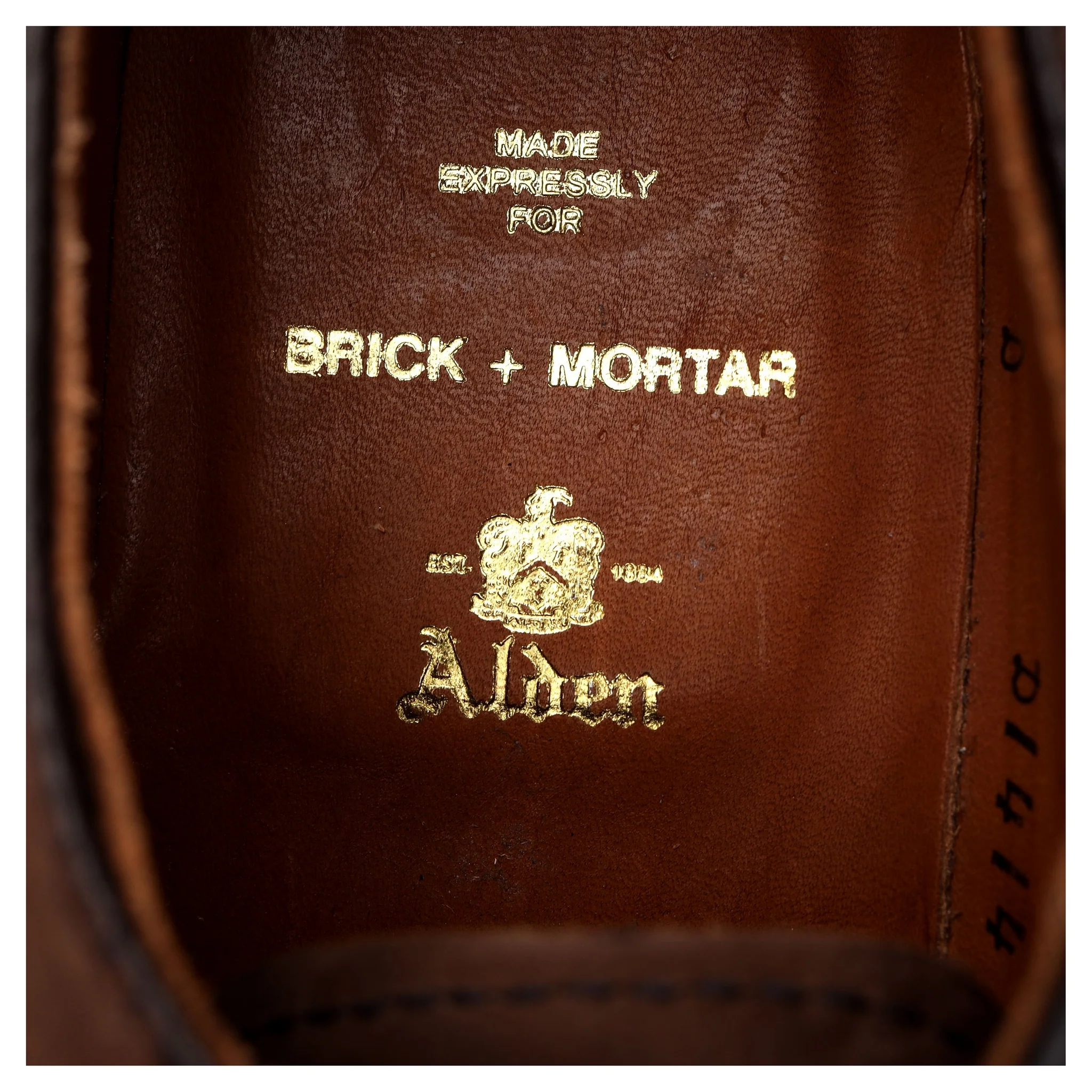 Brick + Mortar 'D1414' Brown Nubuck Leather Derby UK 6.5 US 7.5 D - Image 6