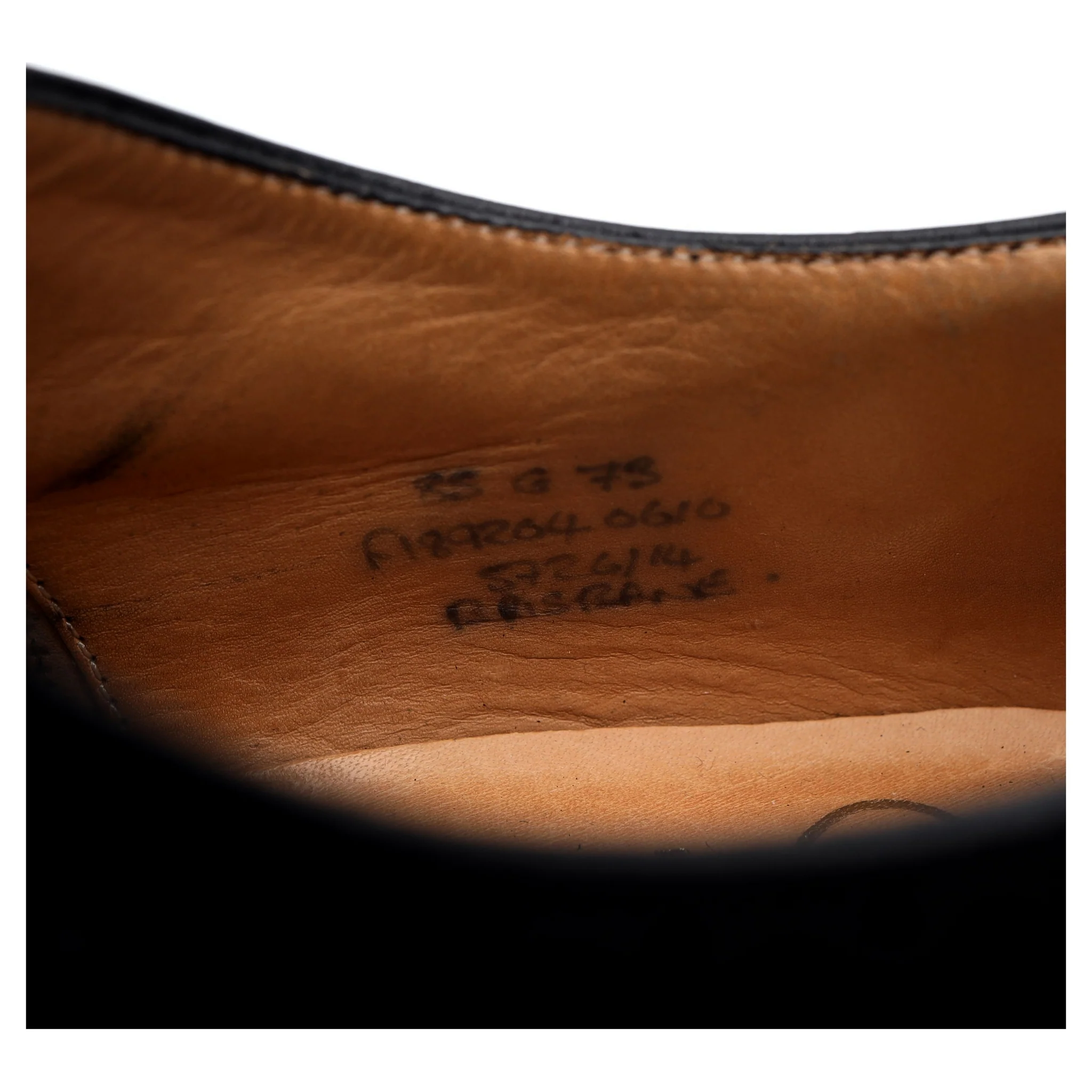 'Brisbane' Black Leather Oxford Brogues UK 8.5 G - Image 7