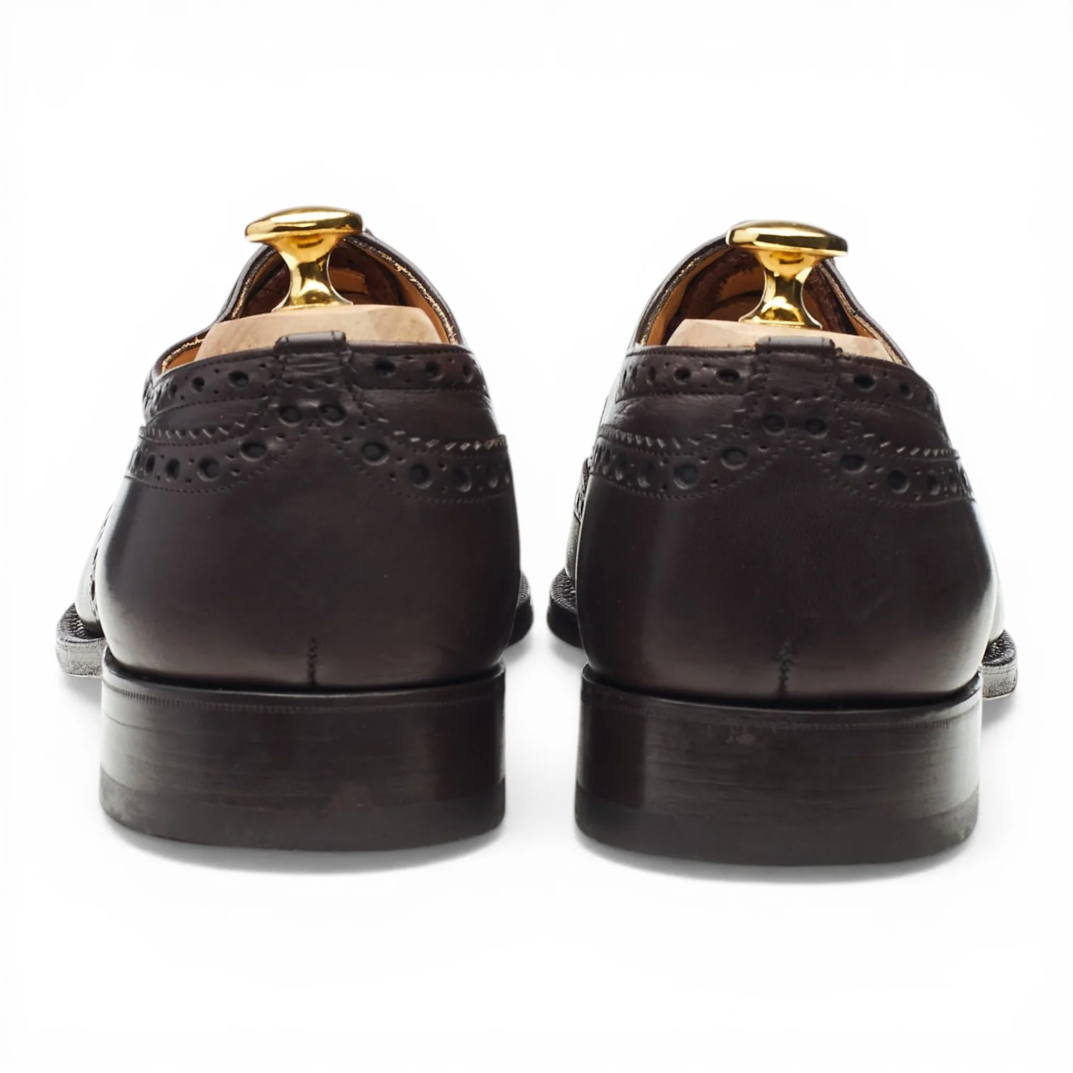'Brisbane' Dark Brown Leather Oxford Brogues UK 8.5 G - Image 4