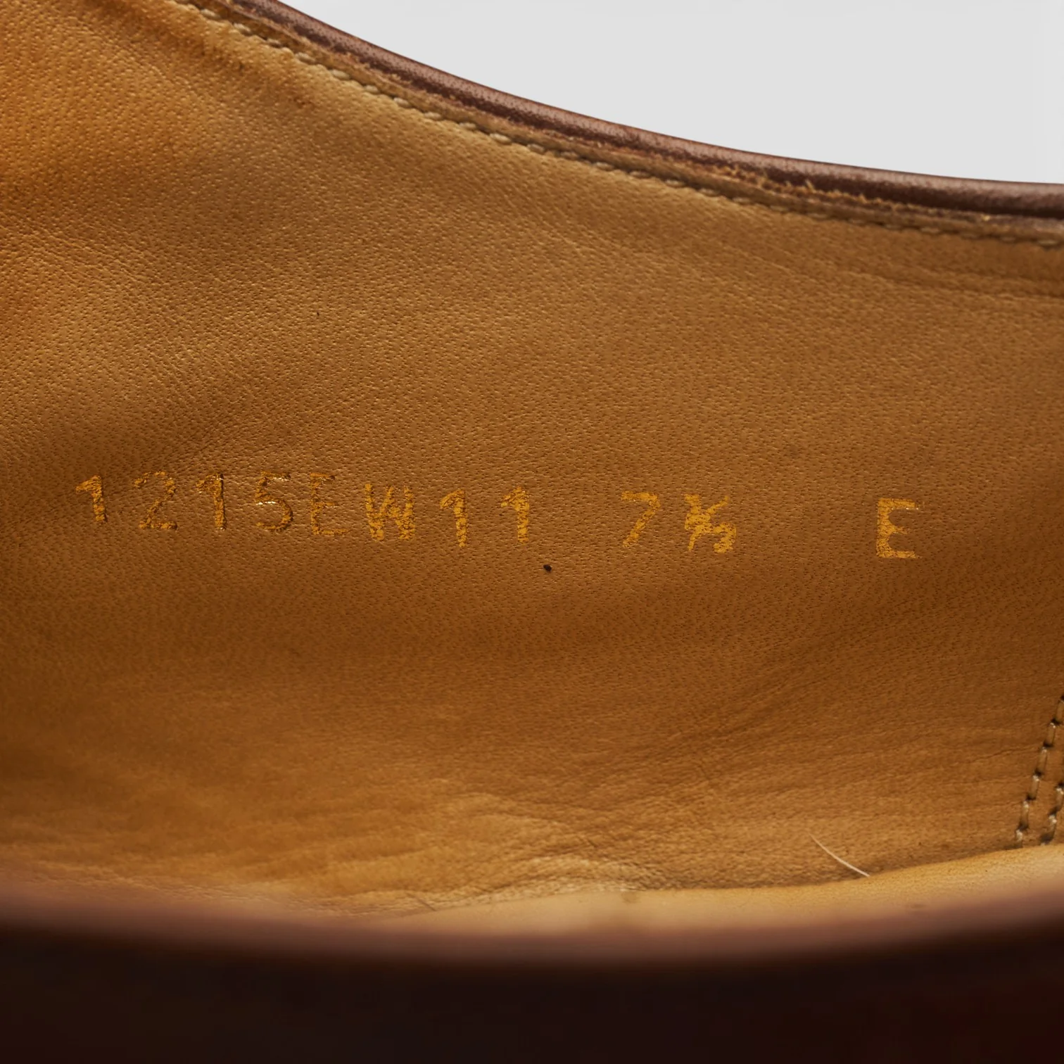 Brown Leather Apron Monk Strap UK 7.5 E - Image 7