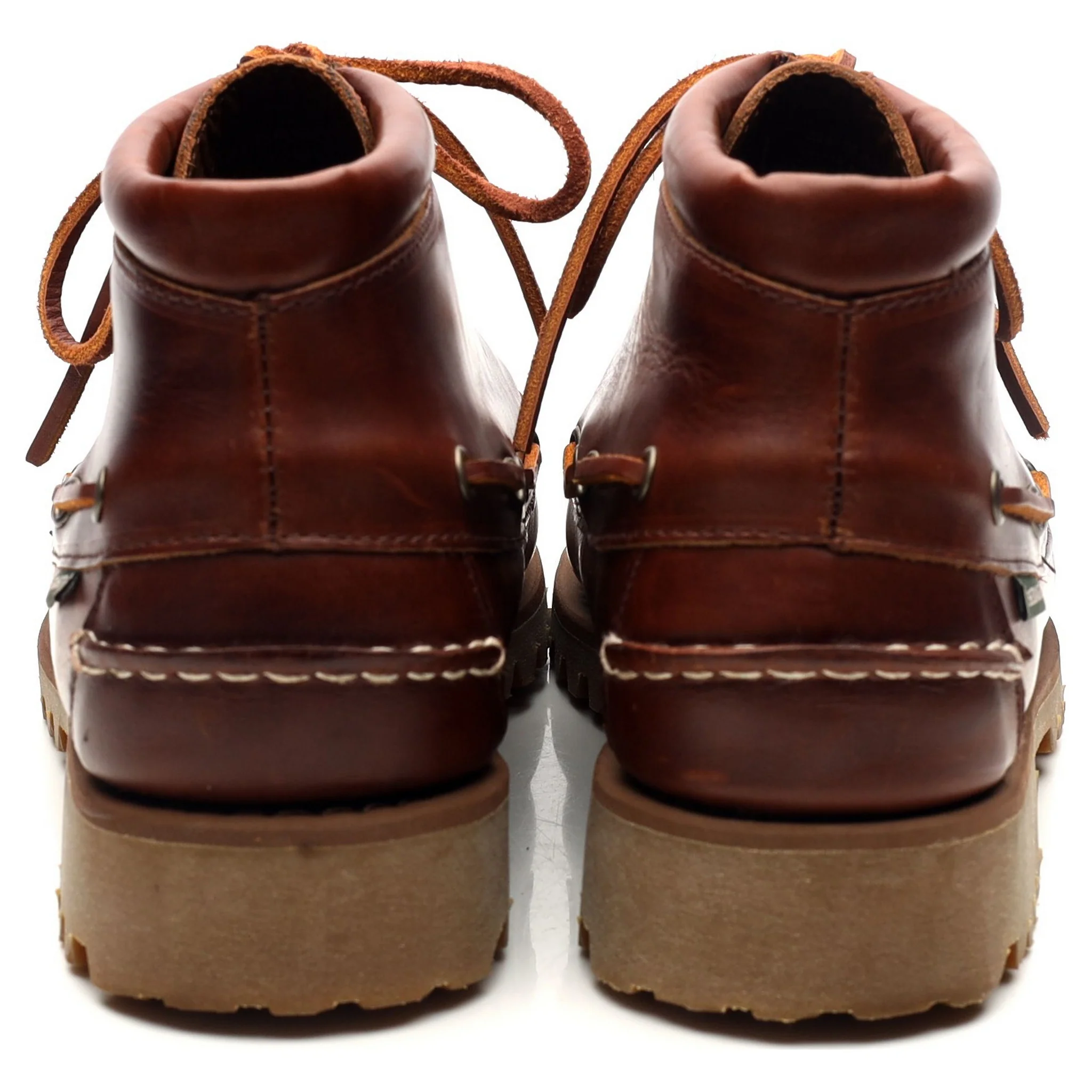 'Ranger' Brown Leather Boots UK 9 - Image 4
