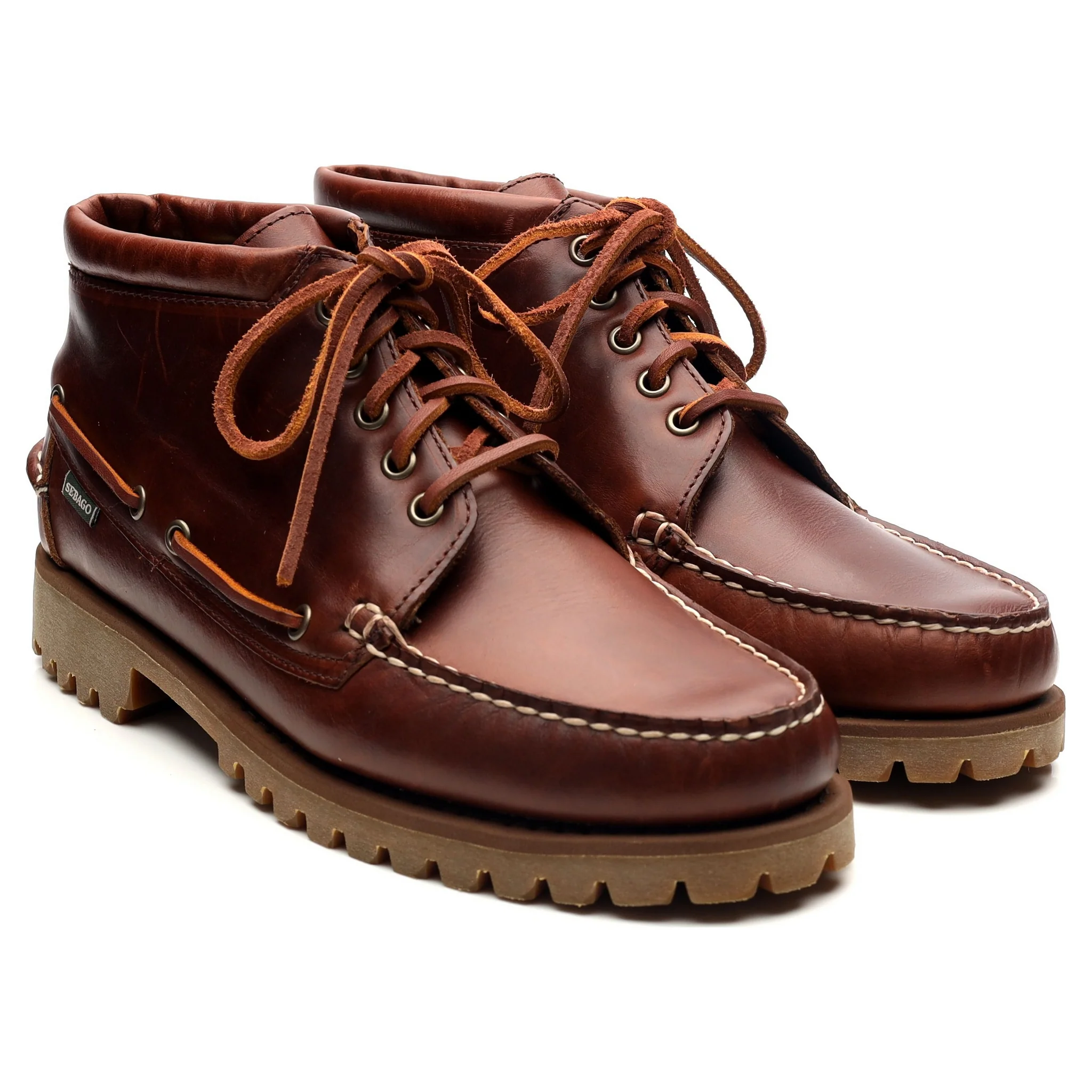 'Ranger' Brown Leather Boots UK 9 - Image 7
