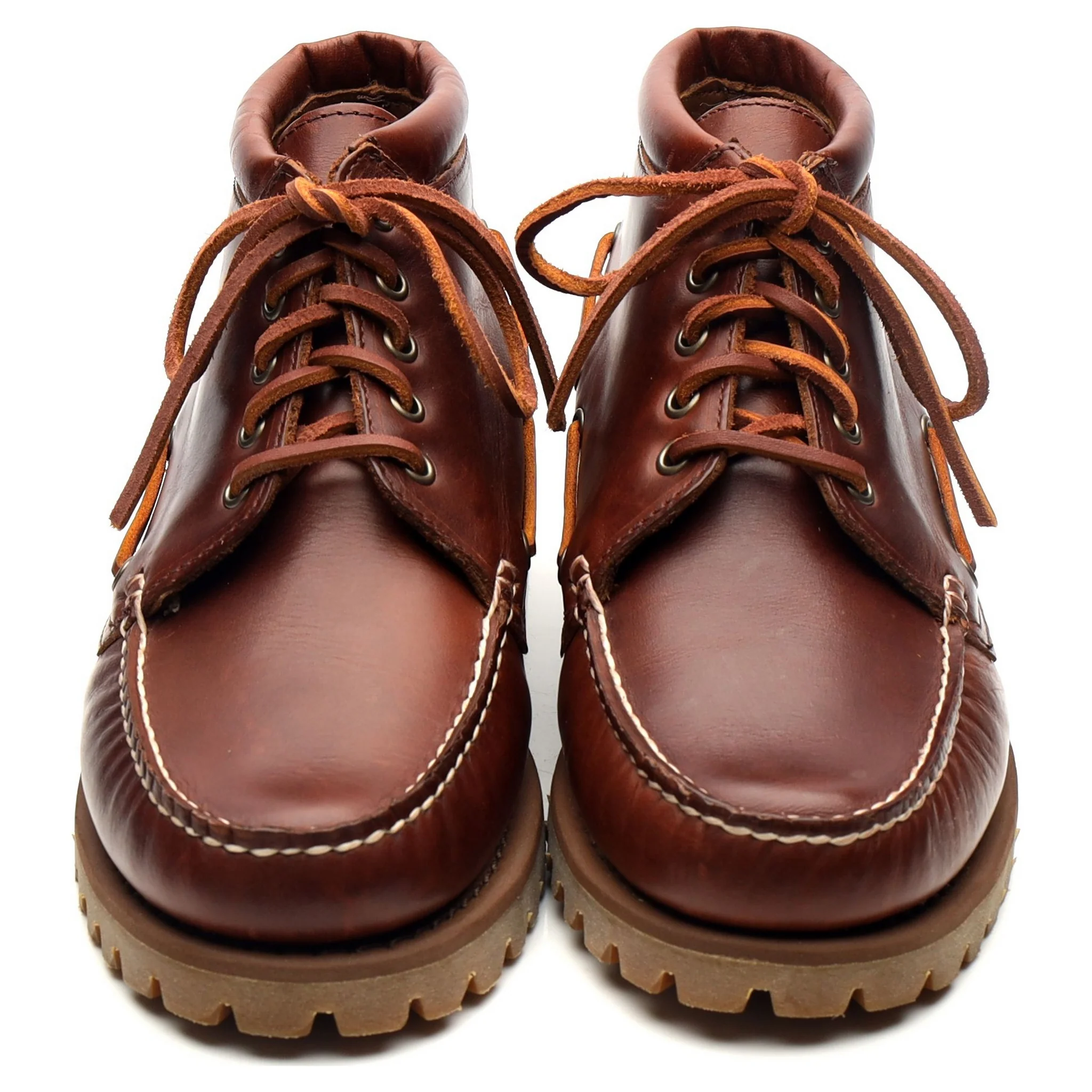 'Ranger' Brown Leather Boots UK 9 - Image 9
