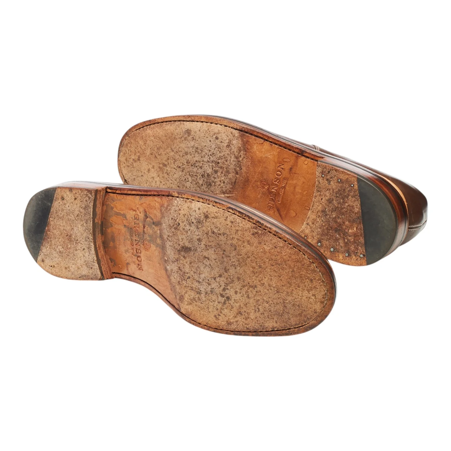 Brown Leather Derby UK 10 G - Image 5