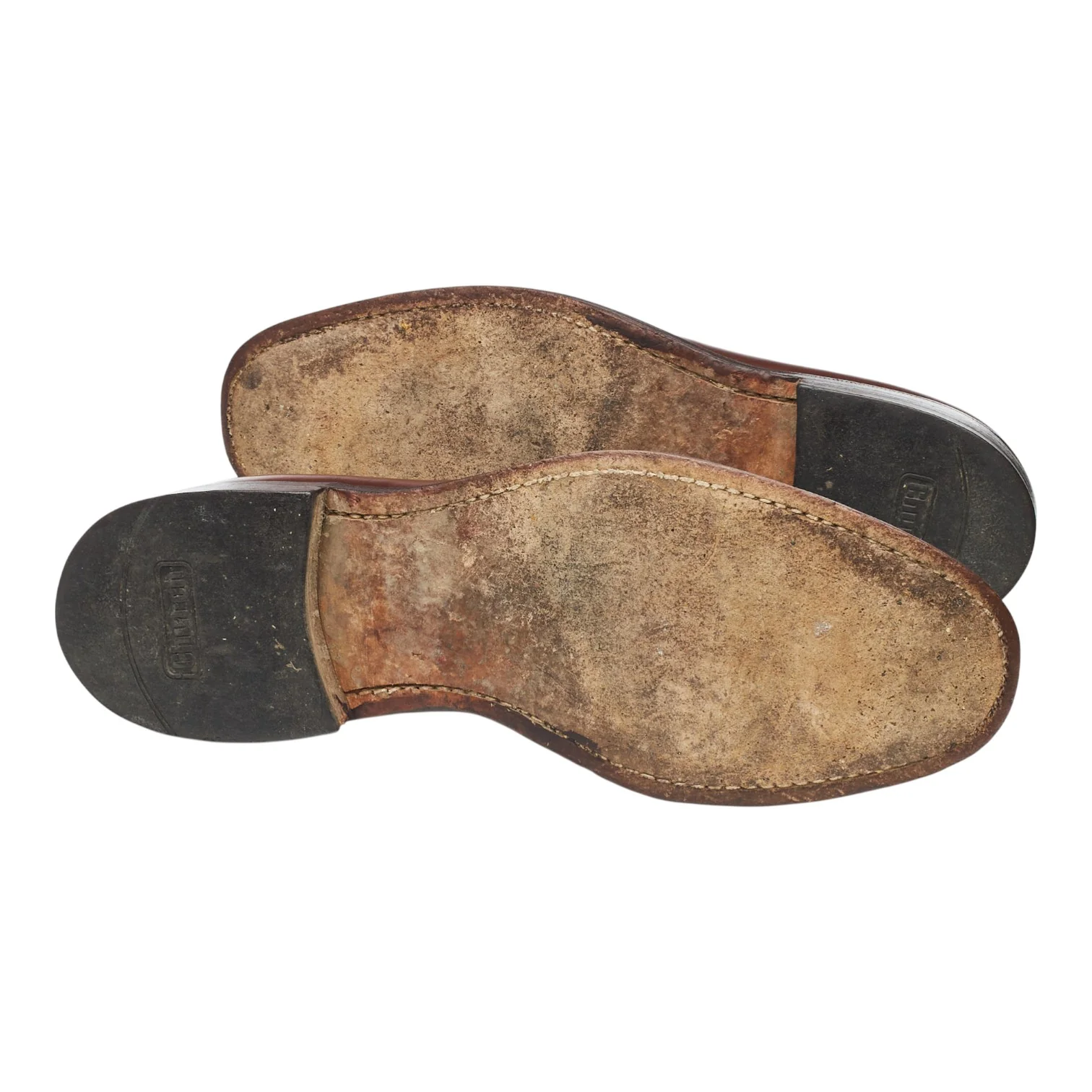 Brown Leather Derby UK 7 F - Image 5