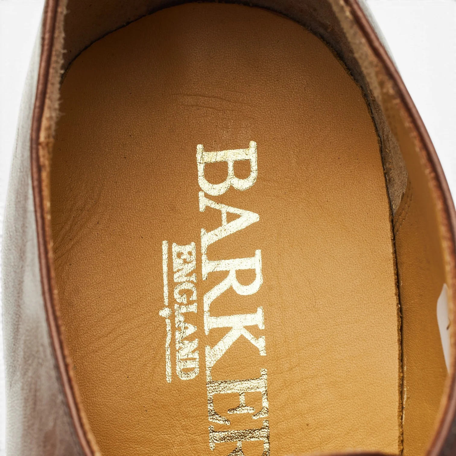 Brown Leather Cap Toe Derby UK 8 E - Image 6