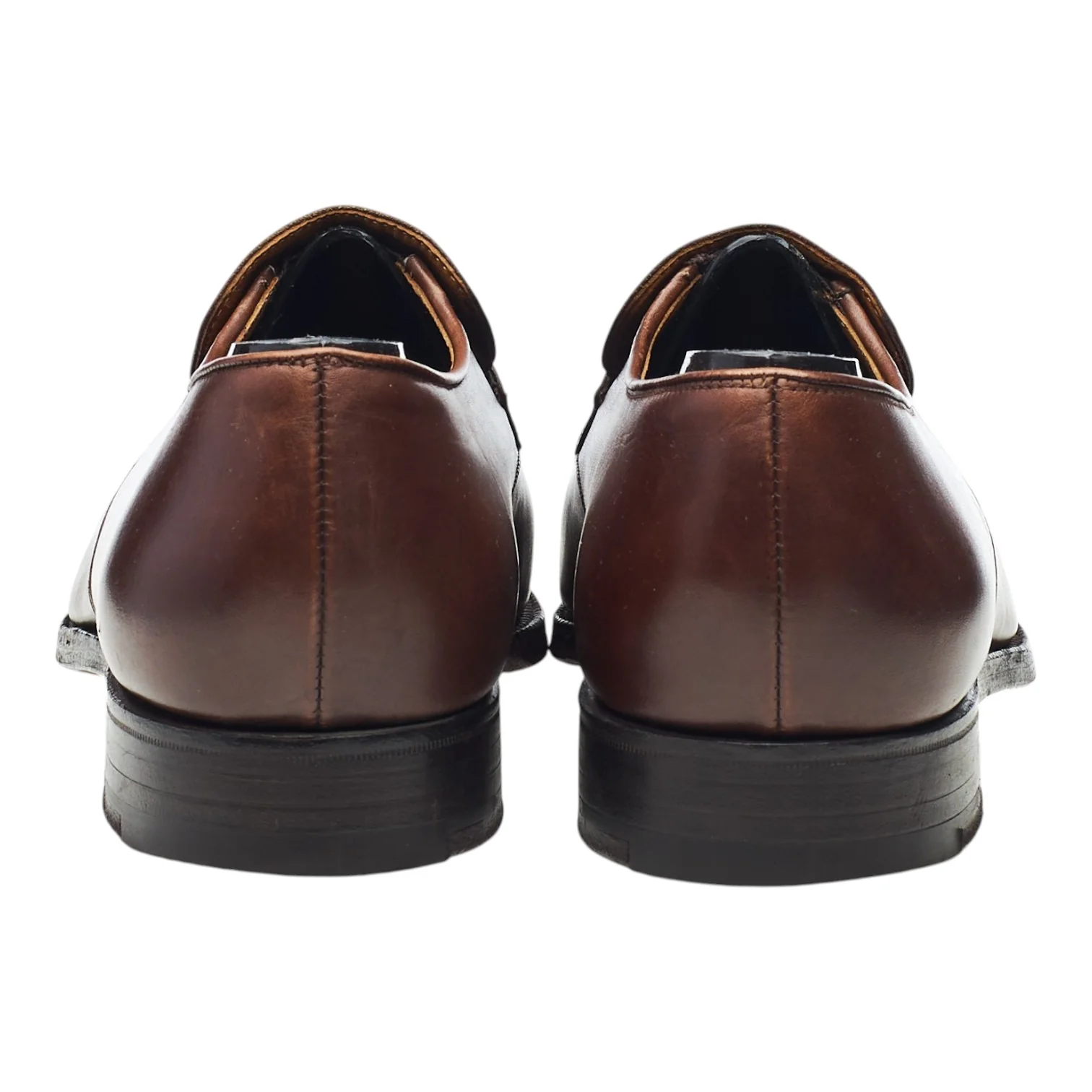 Brown Leather Loafers UK 6.5 E - Image 4