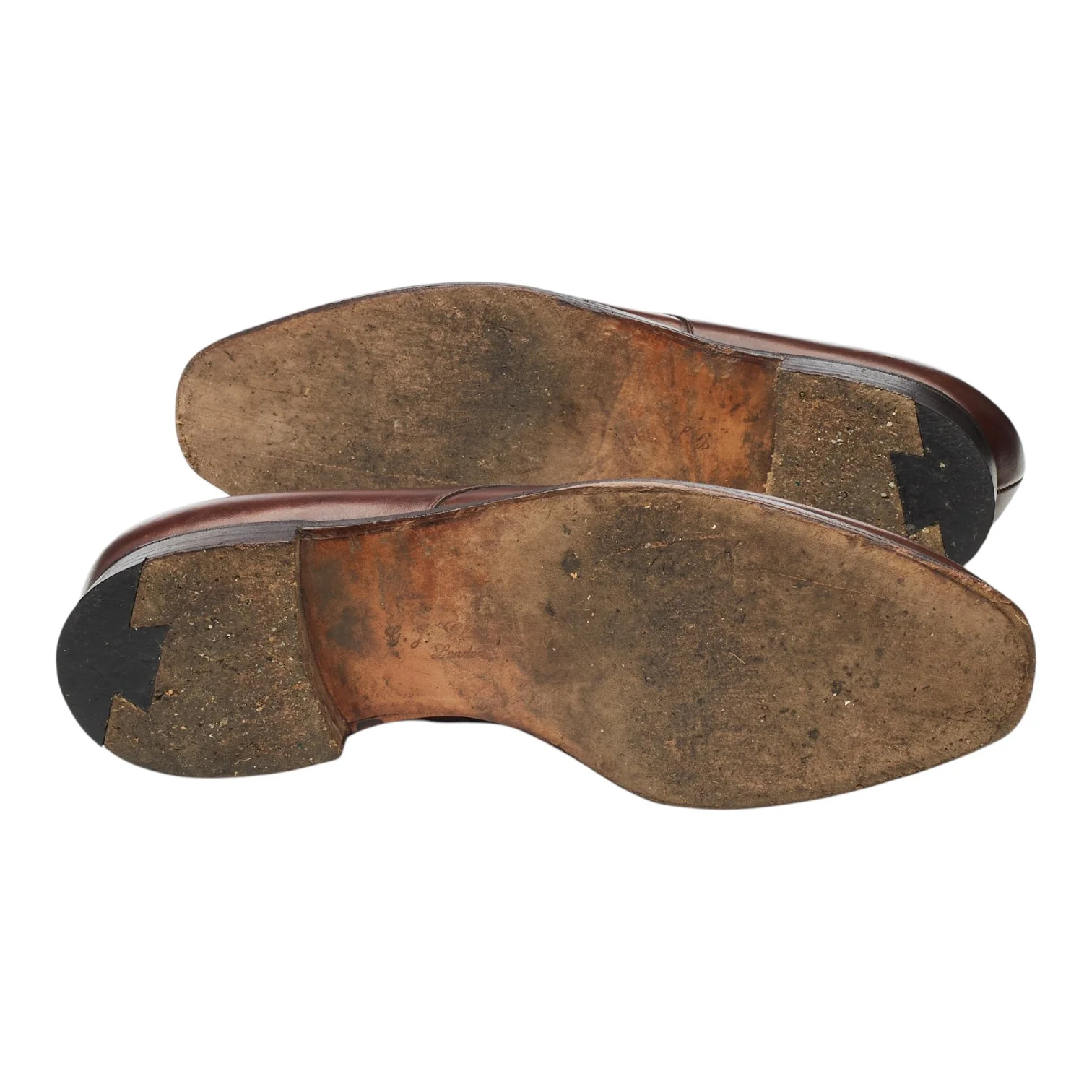Brown Leather Loafers UK 6.5 E - Image 5
