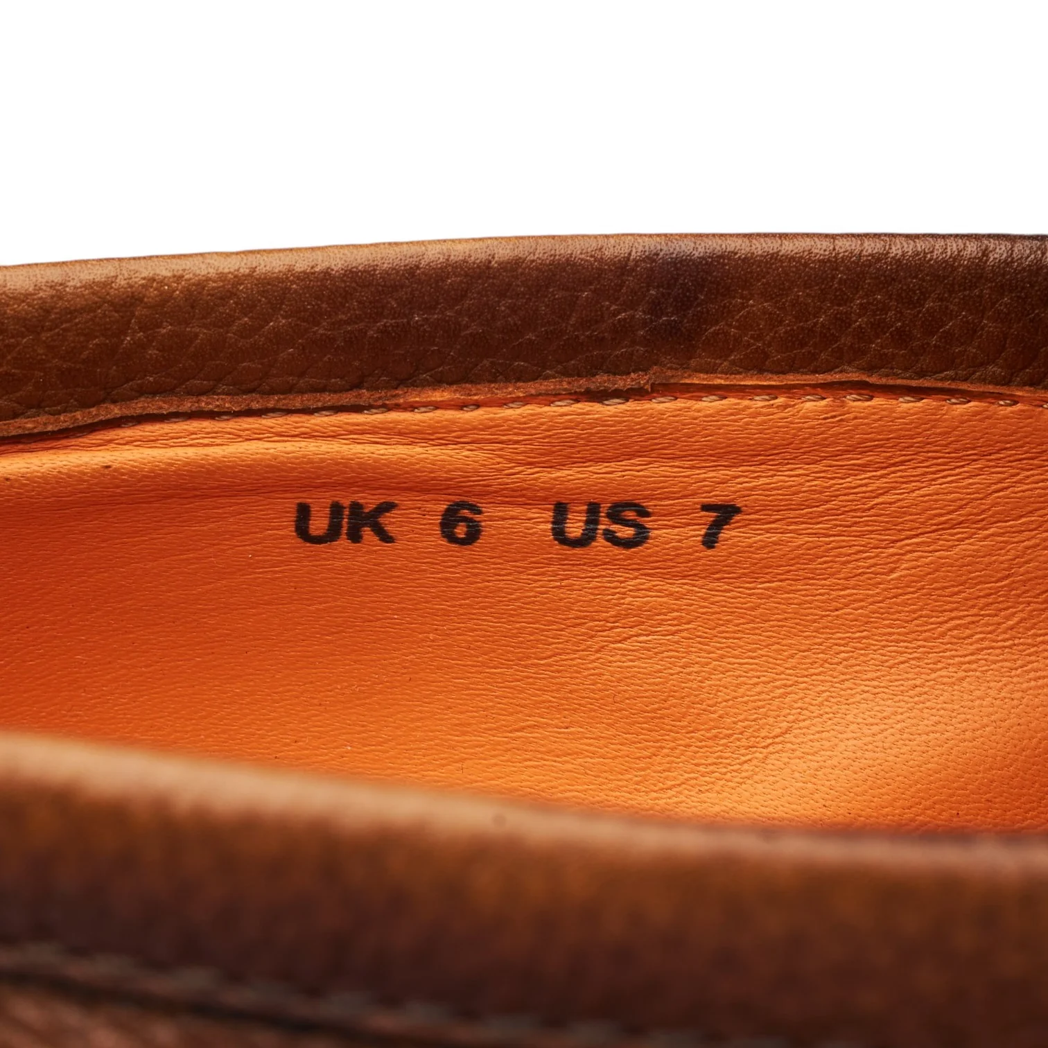 'Rock' Brown Leather Loafers UK 6 F - Image 7
