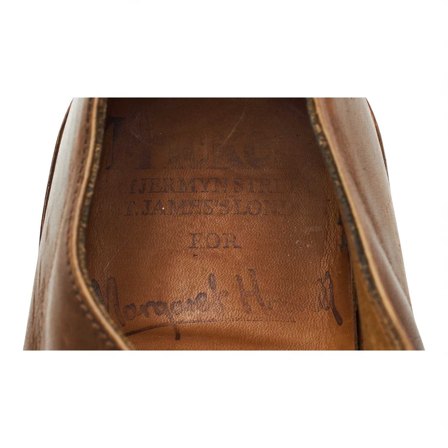 Margaret Howell Vintage Brown Leather Oxford UK 6 - Image 6