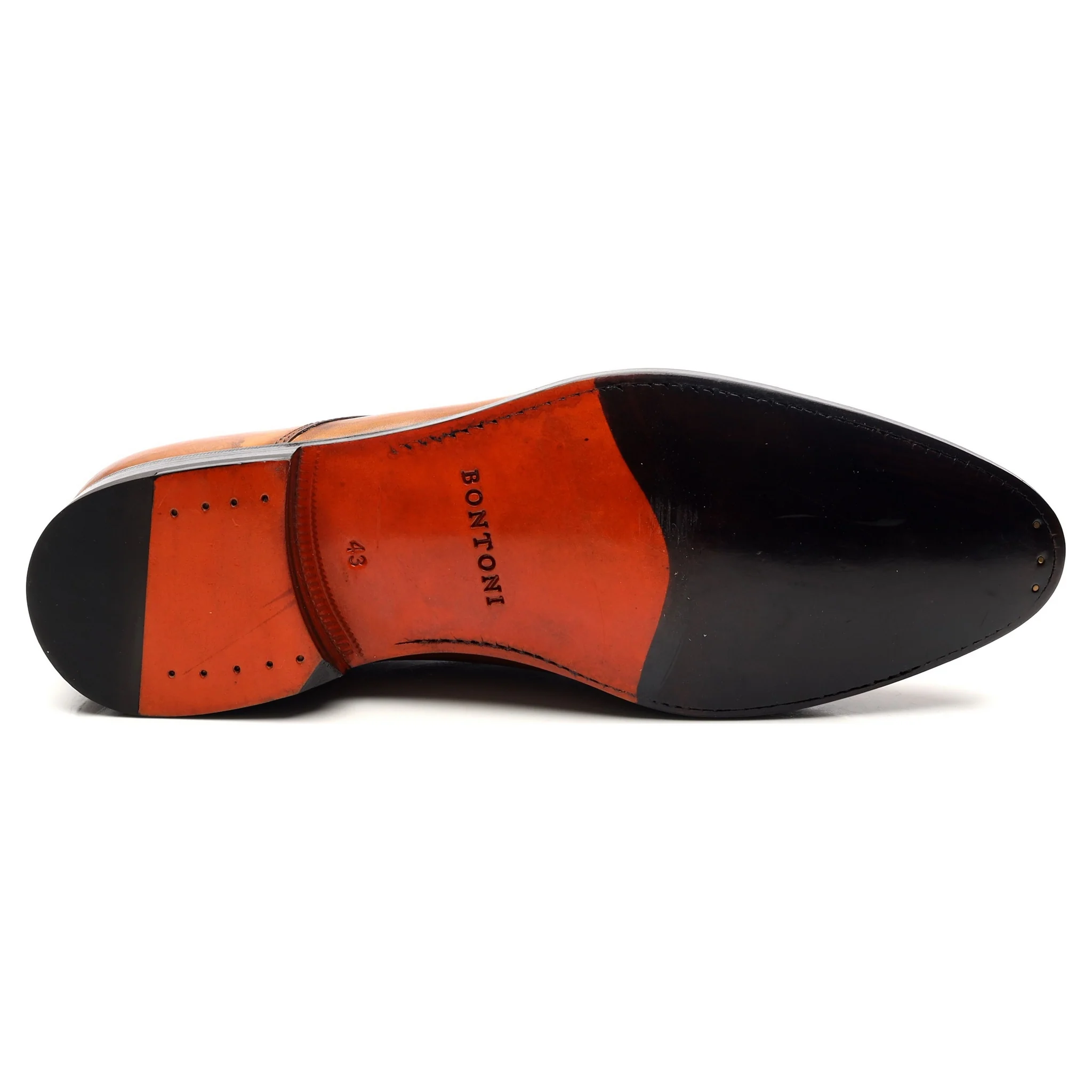 'Magnifico' Brown Leather Split Toe Derby UK 9 EU 43 - Image 11