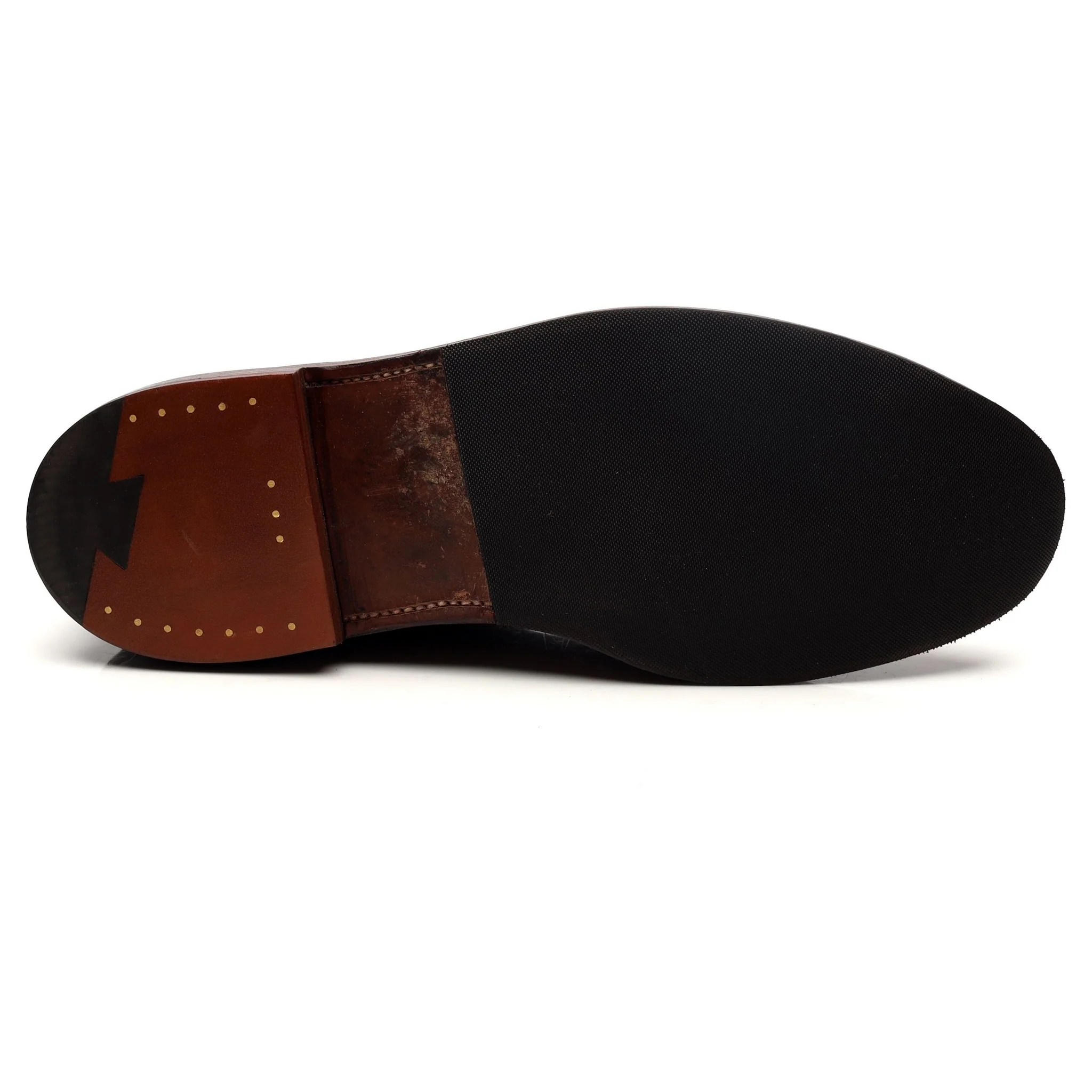 'D7801' Snuff Brown Suede Brogue Boots UK 10.5 US 11 D - Image 11