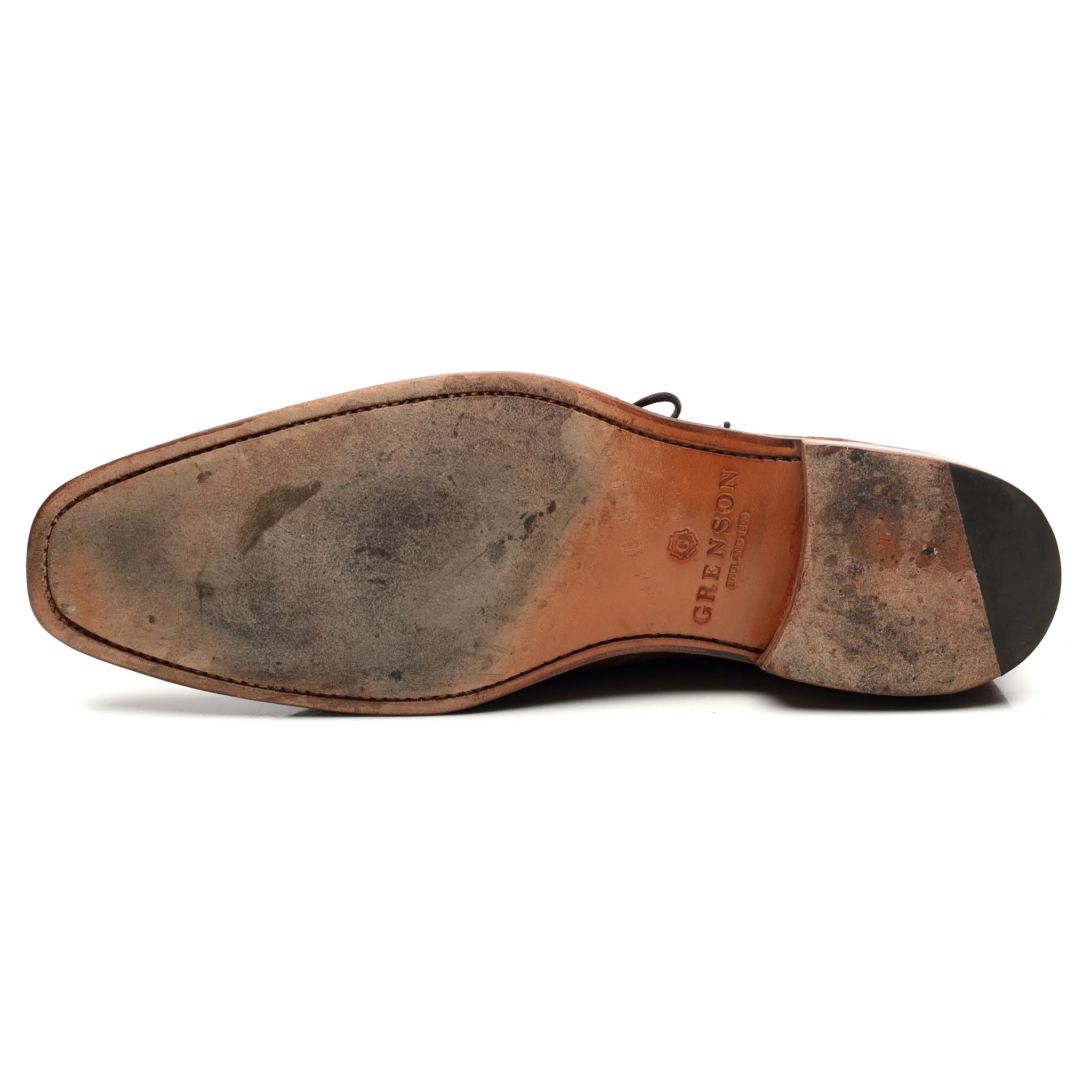 'Silas' Snuff Brown Suede Chukka Boots UK 10 F - Image 10