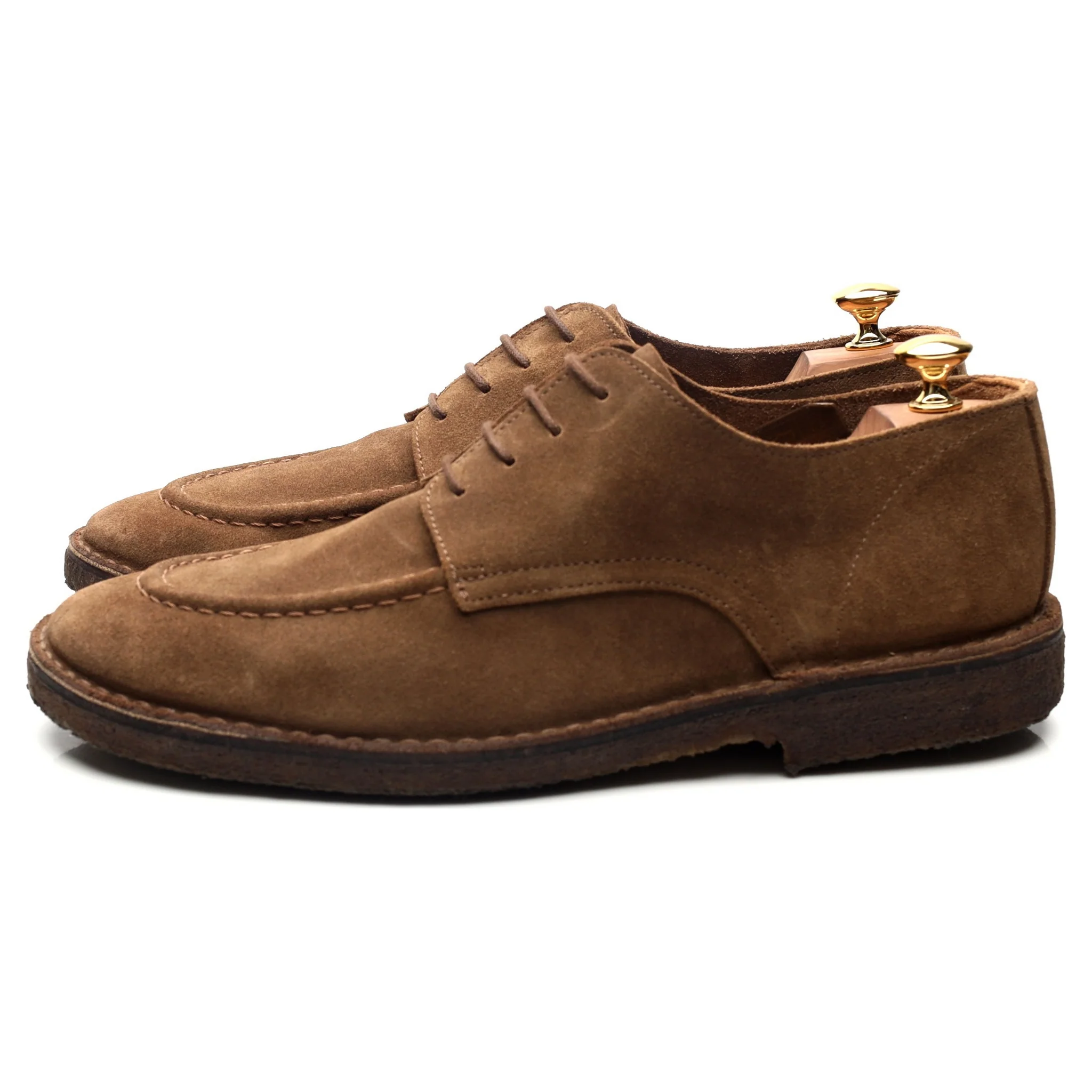 Snuff Brown Suede Derby UK 10.5 - Image 2