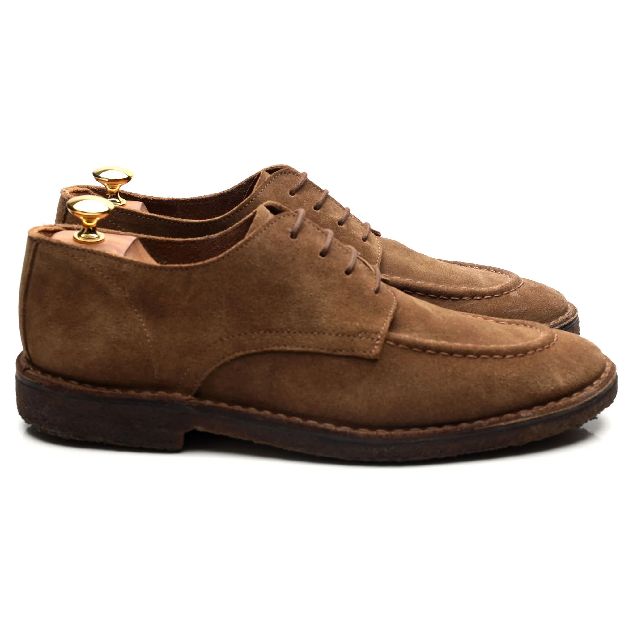 Snuff Brown Suede Derby UK 10.5 - Image 6
