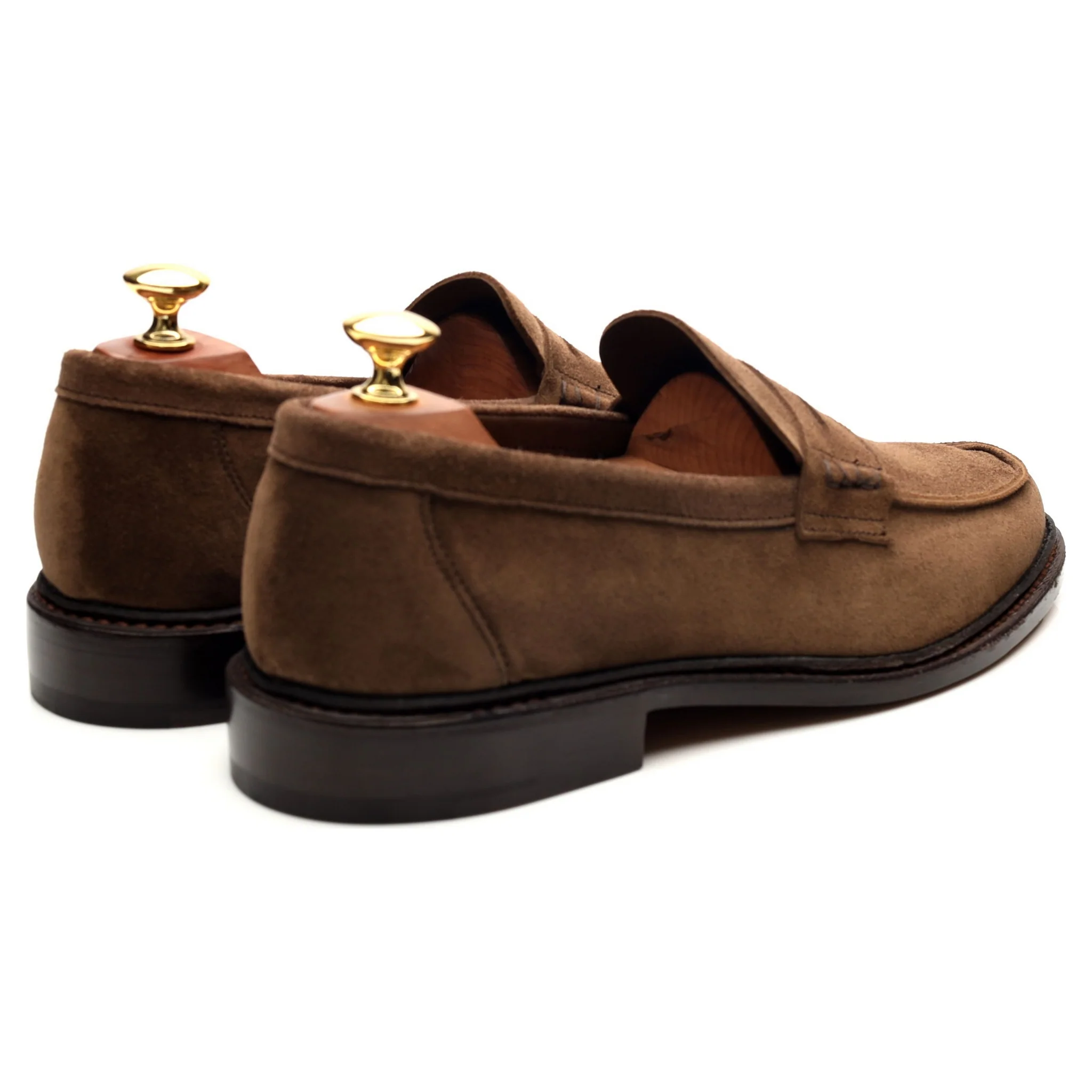 Sunspel Brown Suede Loafers UK 9 - Image 5
