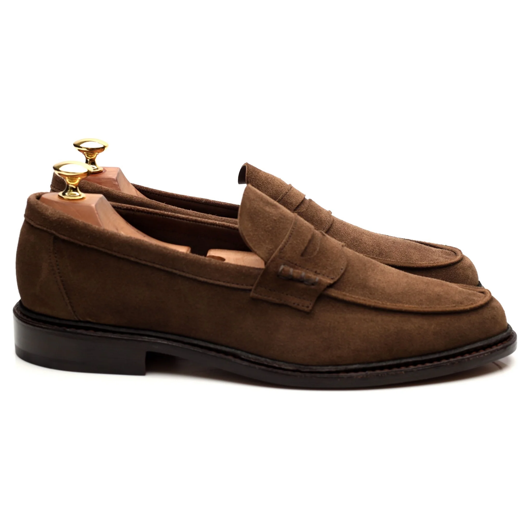 Sunspel Brown Suede Loafers UK 9 - Image 6