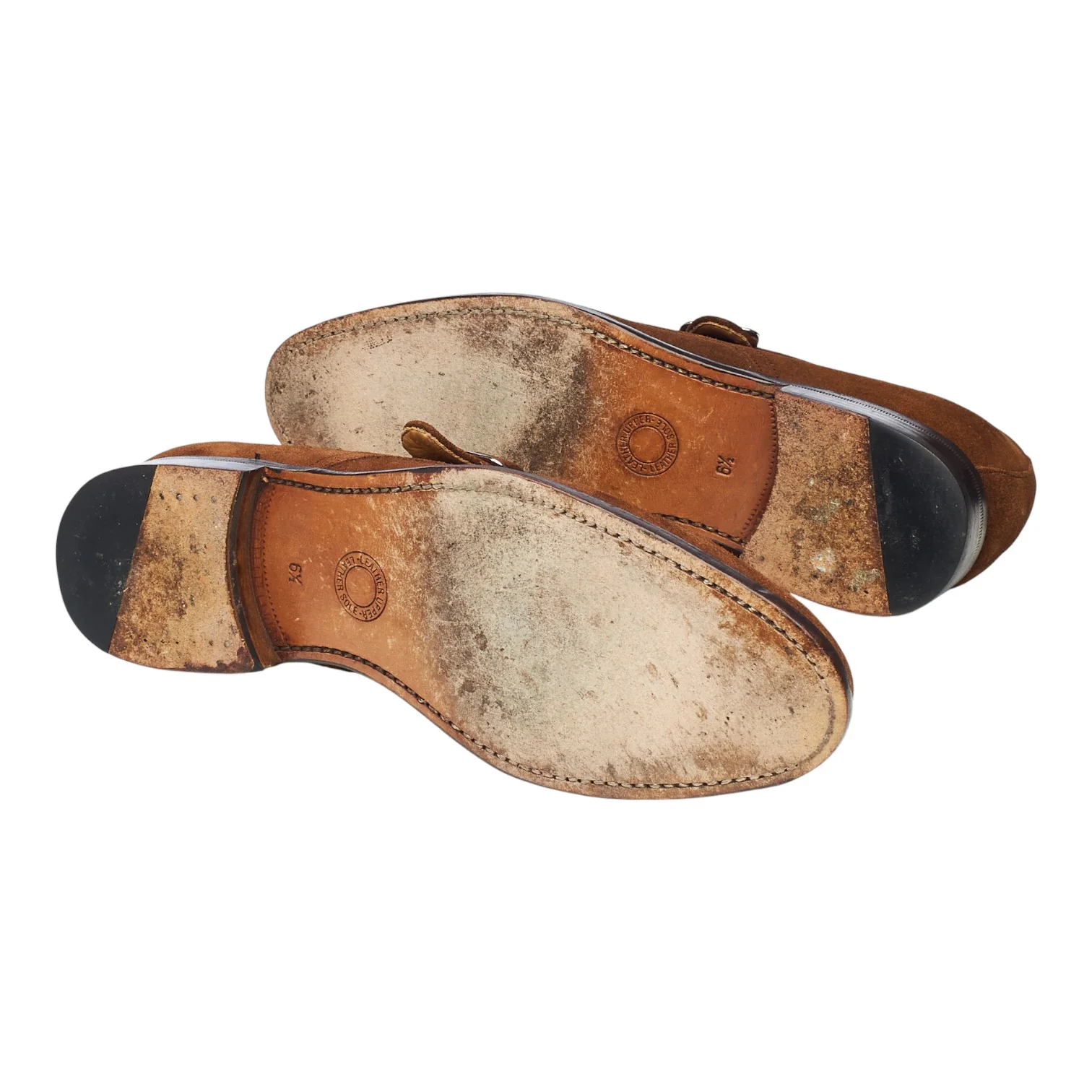 Brown Suede Monk Strap UK 6.5 - Image 5