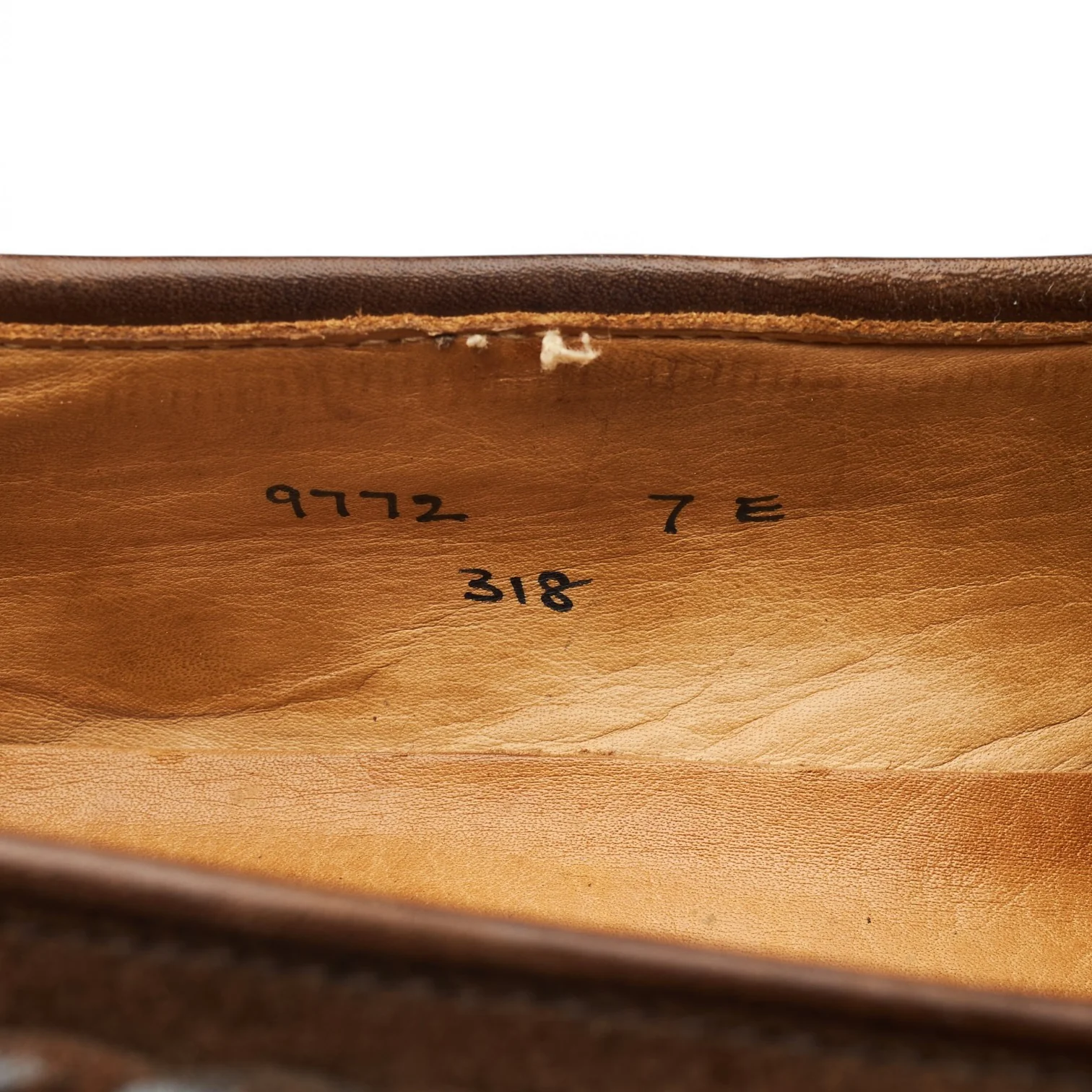 Brown Suede Tassel Loafers UK 7 E - Image 8