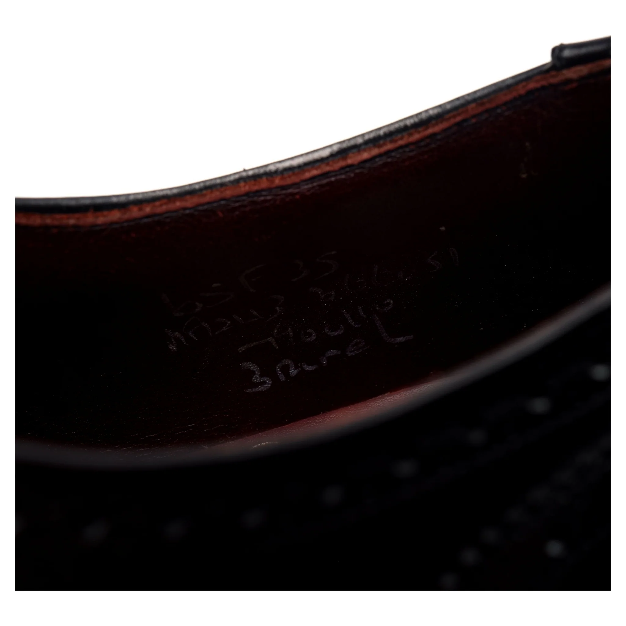Masterclass 'Brunel' Black Leather Oxford Brogues UK 6.5 F - Image 13