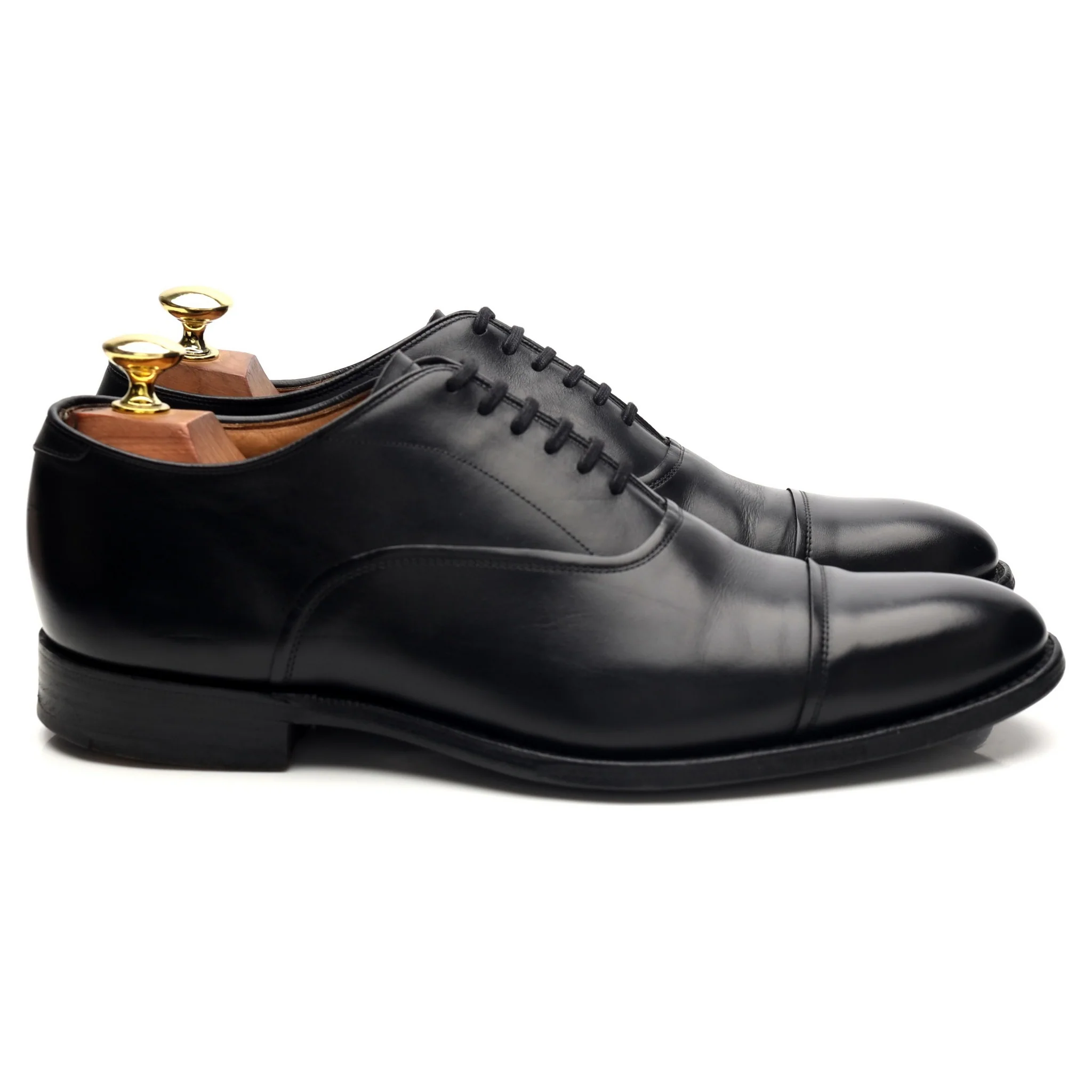 'Buckden' Black Leather Oxford UK 7.5 F